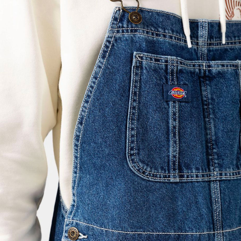 DICKIES - CLASSIC DENIM BIB SW - CLASSIC BLUE