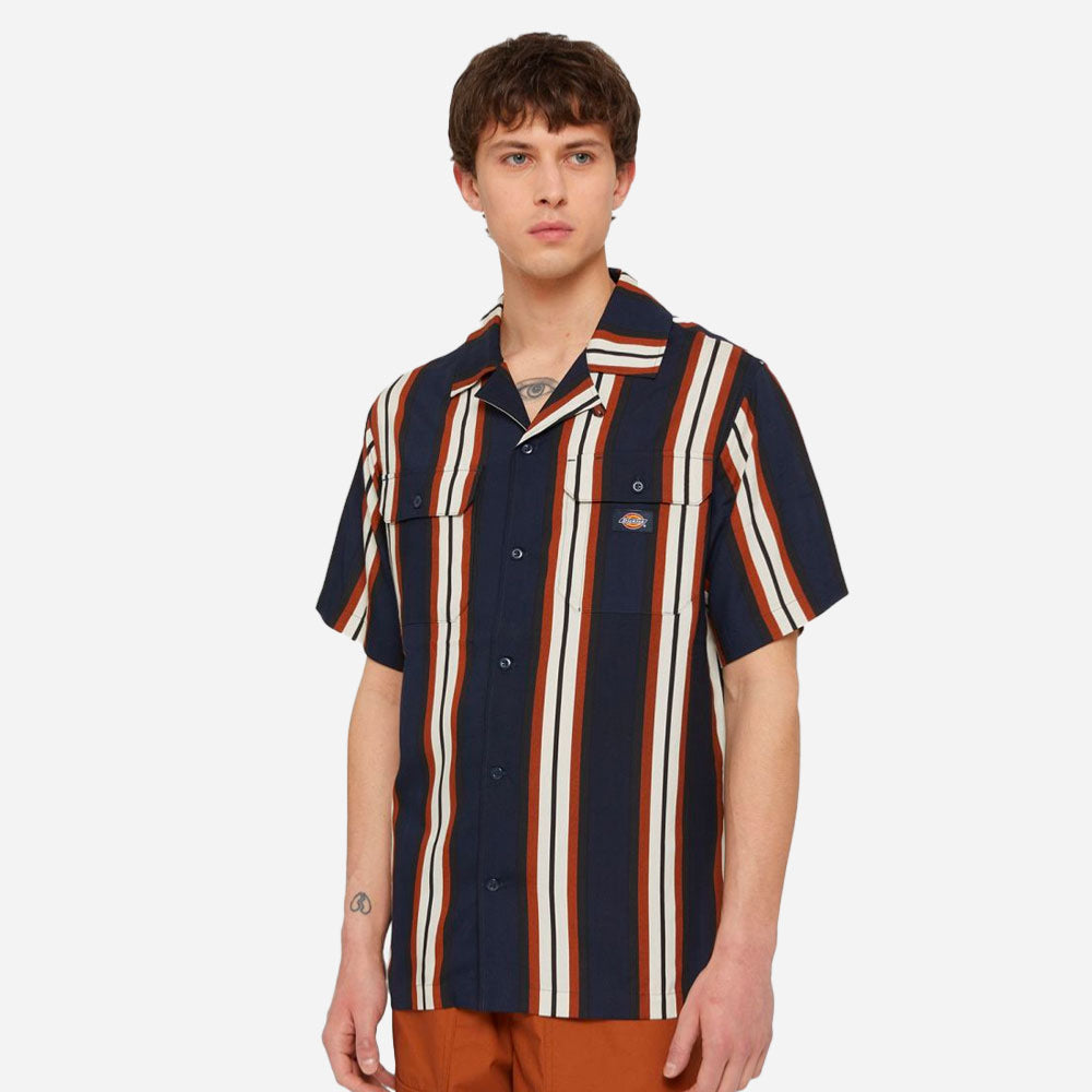 DICKIES - FOREST SHIRT SS - Dark Navy