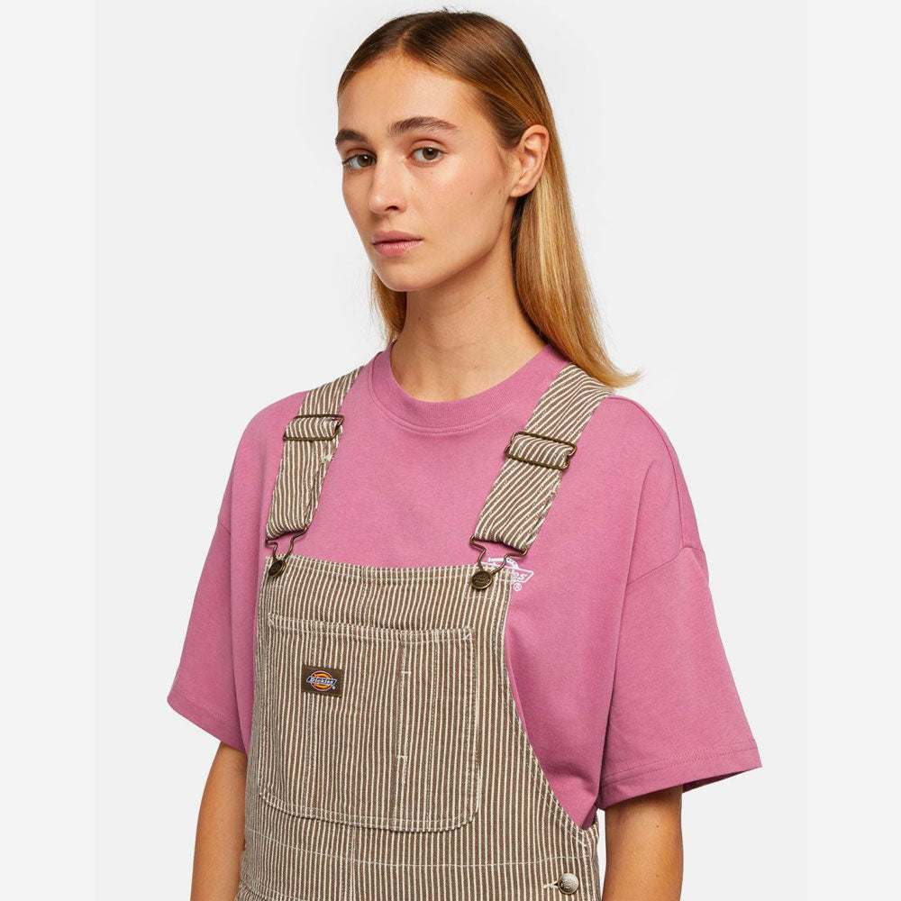 Dickies - Classic Hickory Bib - Mushroom