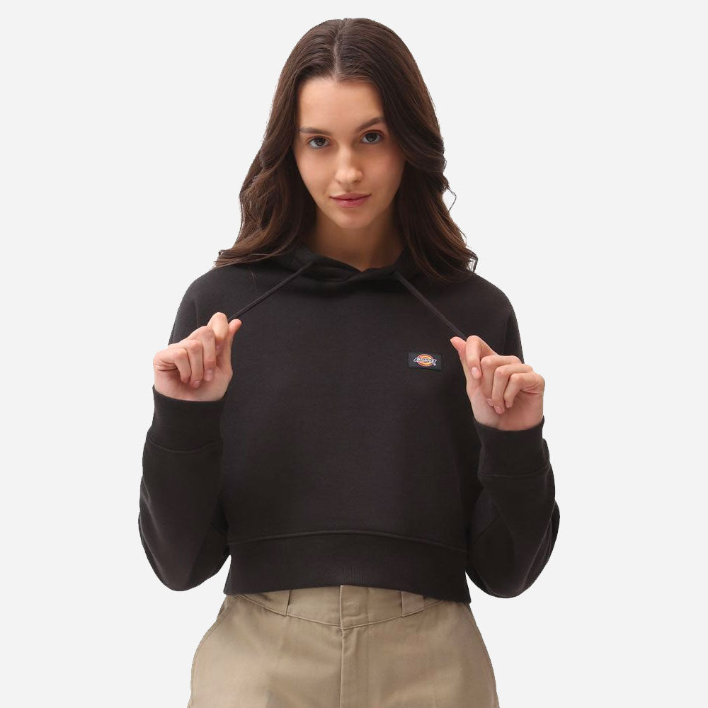 Dickies - Oakport Cropped Hoodie W - Black