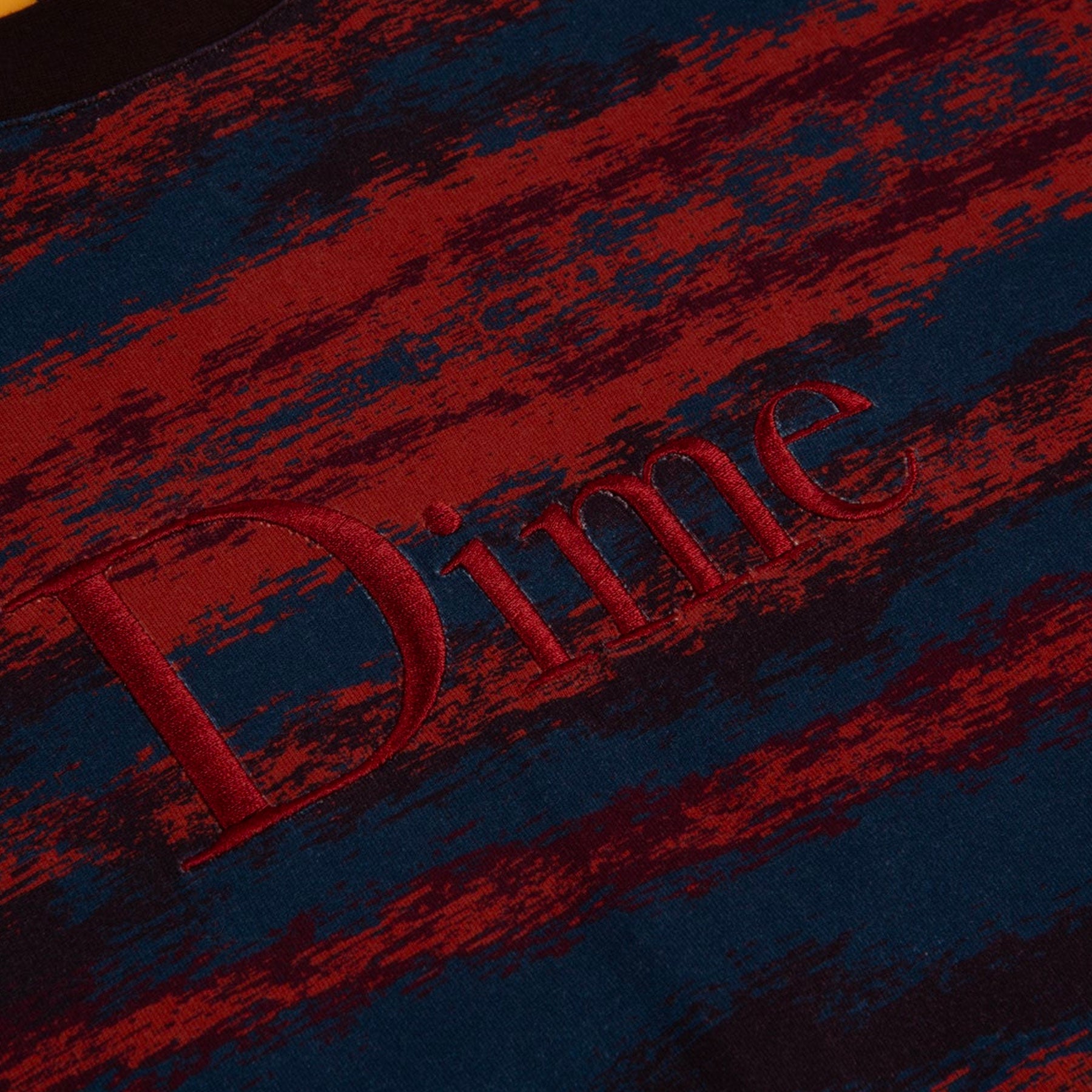 DIME - BRUSHSTROKE LS SHIRT - Bordeaux