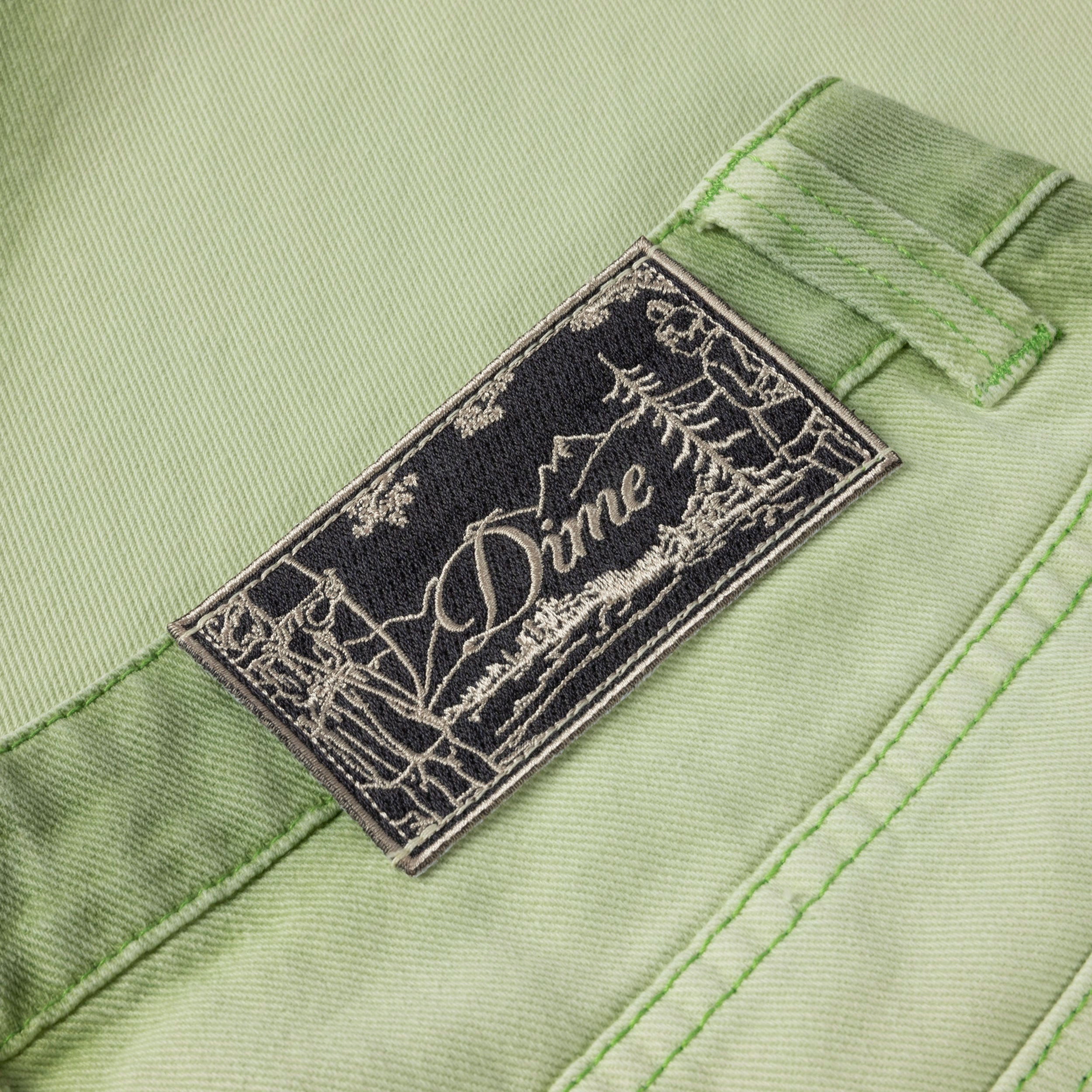 DIME - Classic Baggy Denim Pants - Matcha