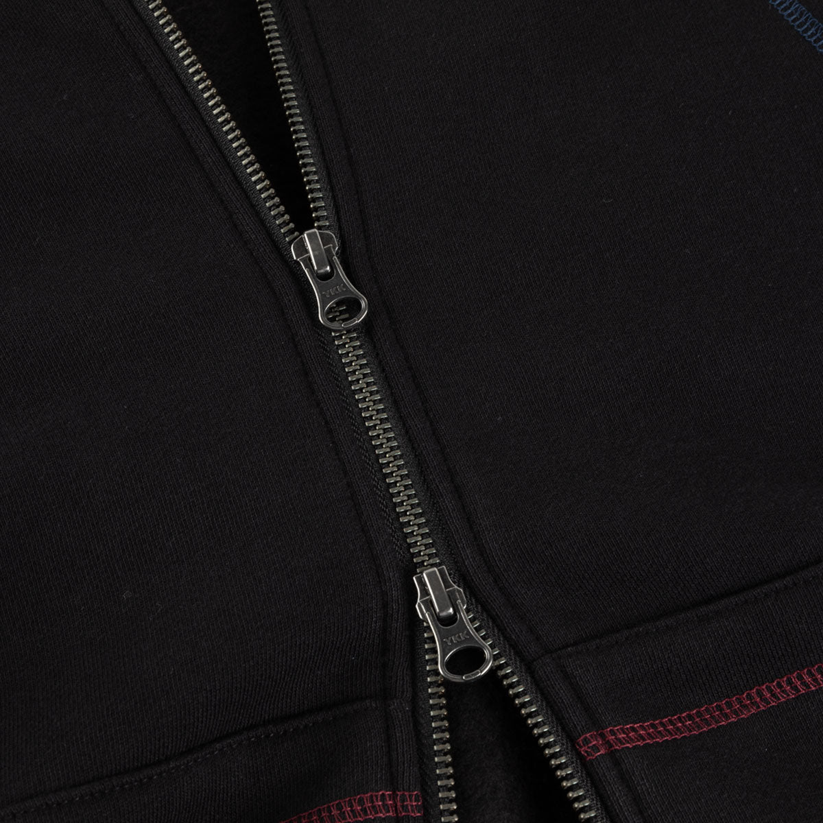 Dime - Court Zip Hoodie - Black Multi