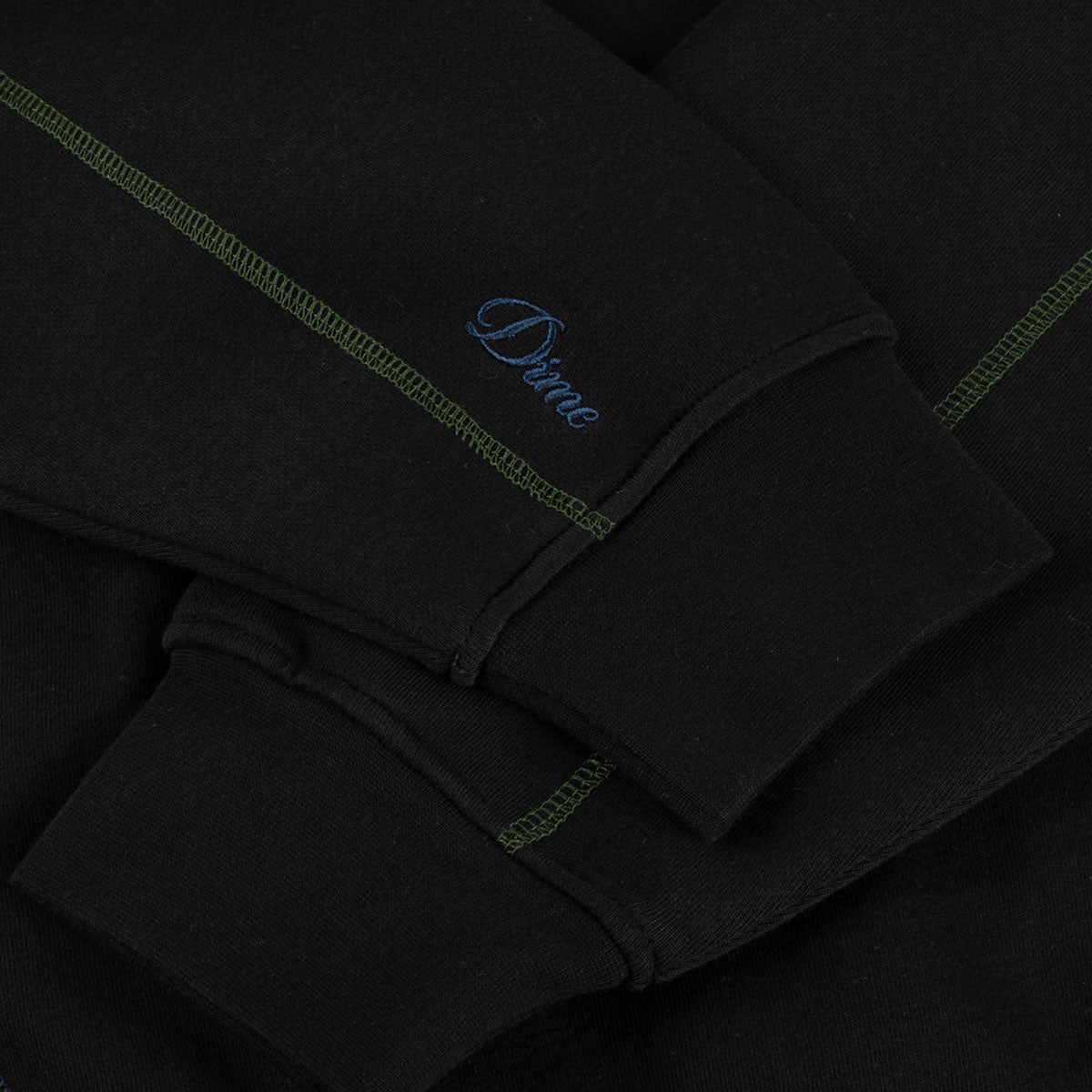 Dime - Court Zip Hoodie - Black Multi