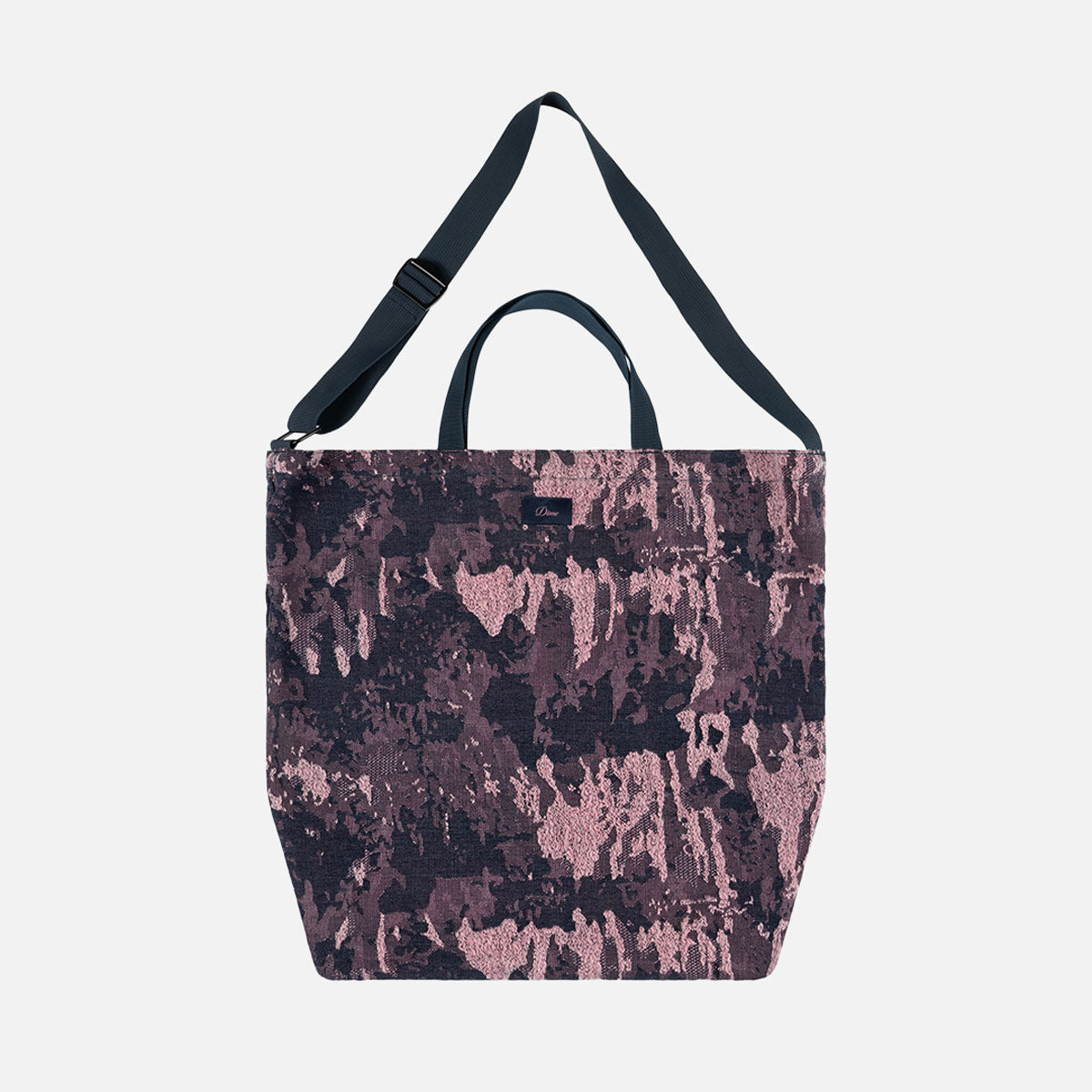 Dime - Distressed Messenger Bag - Pink Camo