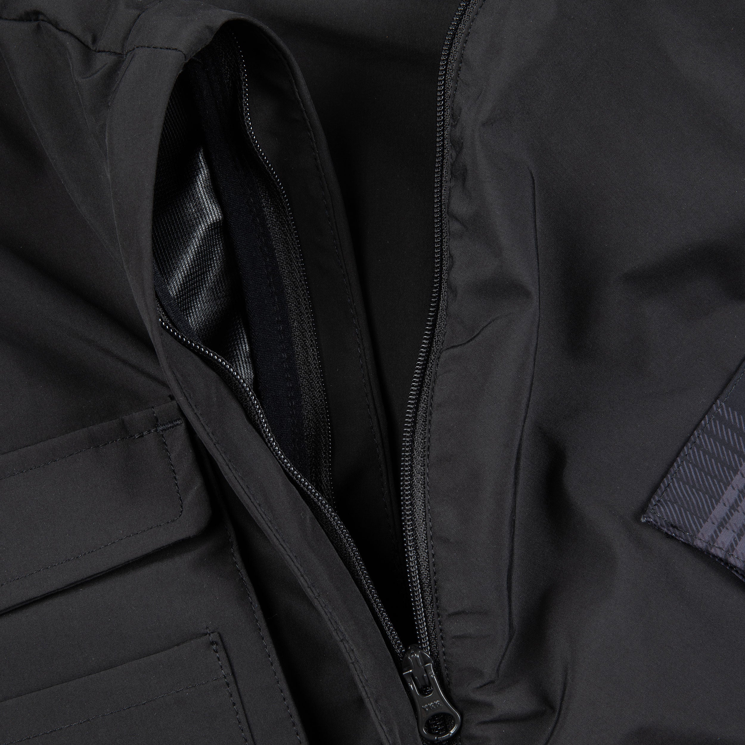 DIME - FISHING ZIP OFF JACKET - Black