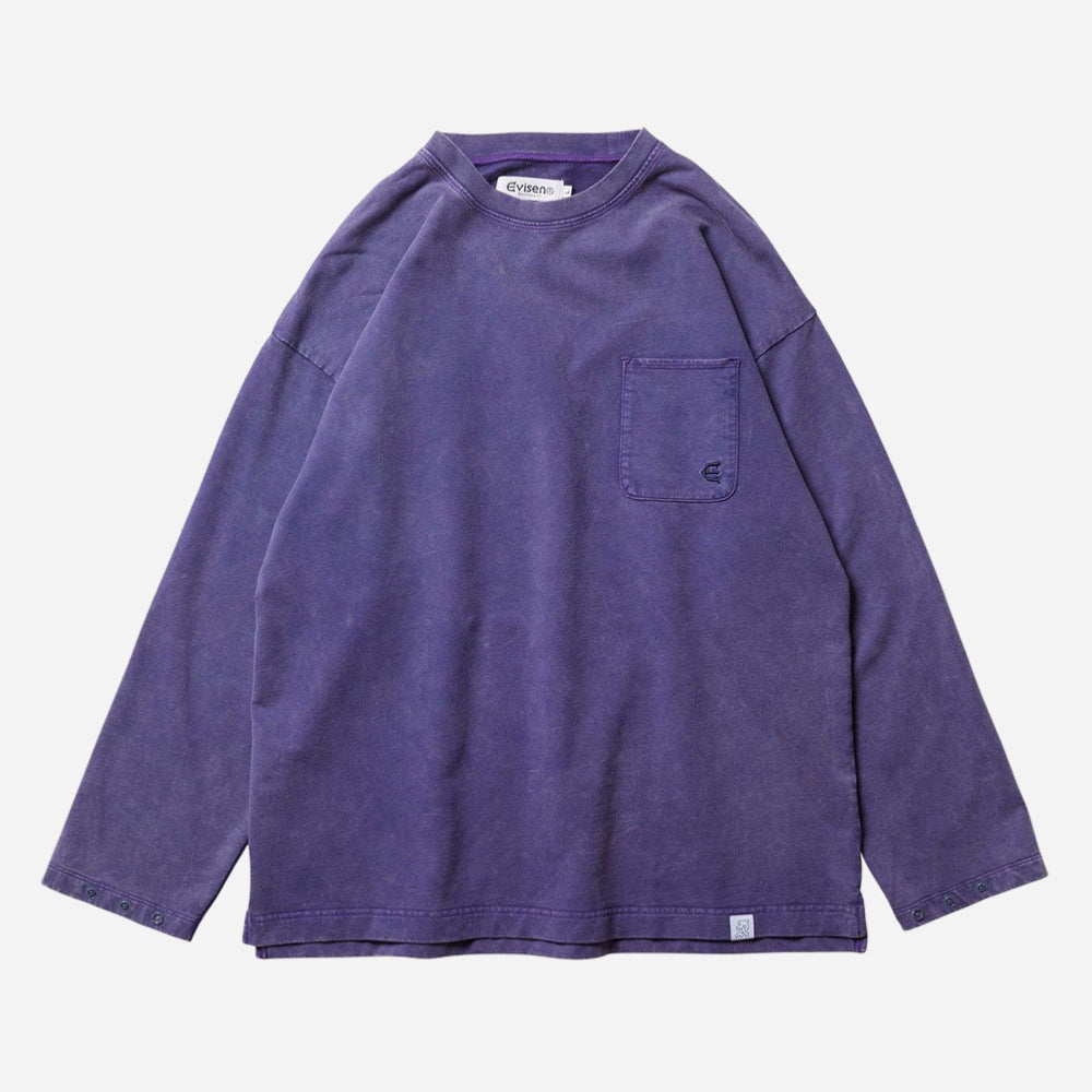 EVISEN - DENNIS LS TEE - Purple