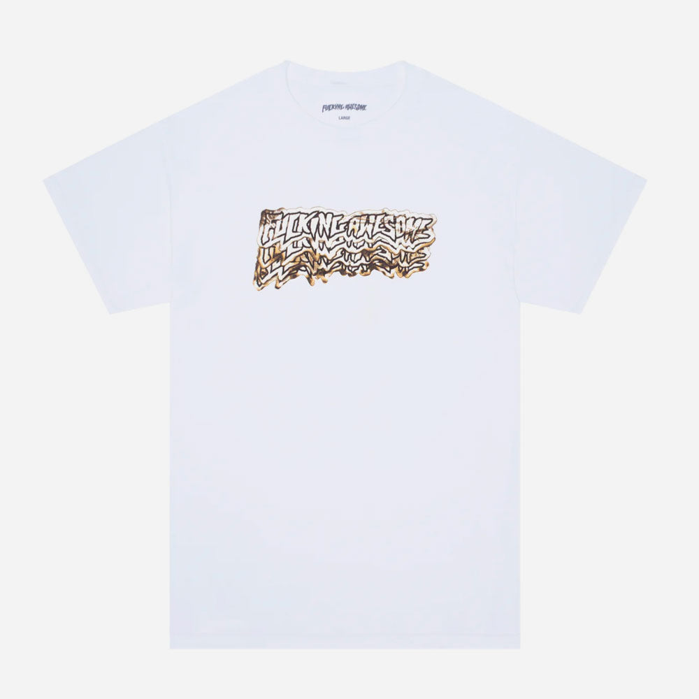 Fucking Awesome - Burnt Stamp Tee - White