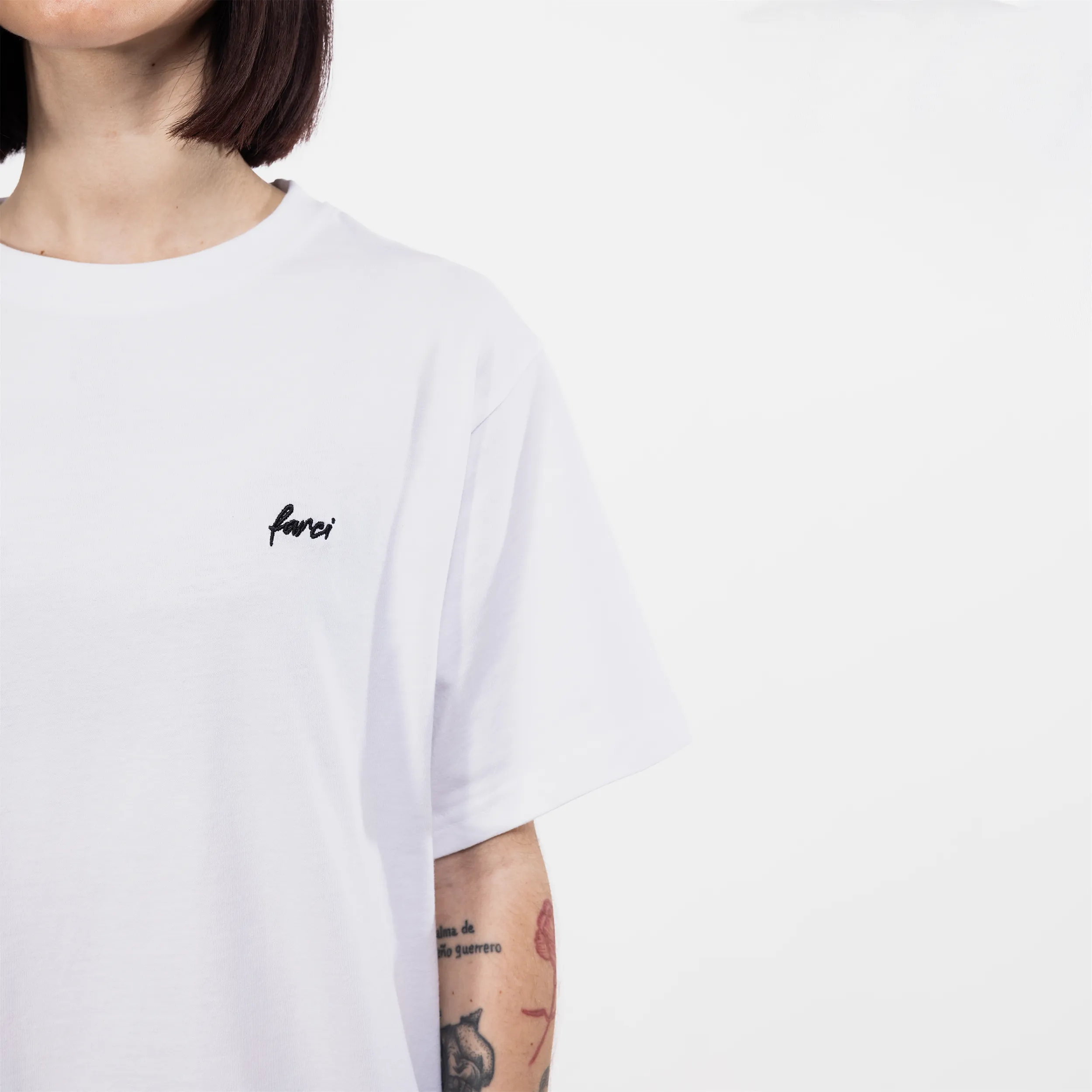 T-shirt Farci x Automatic Writing - Automatic Tee White (Crossfader Vol. 3)