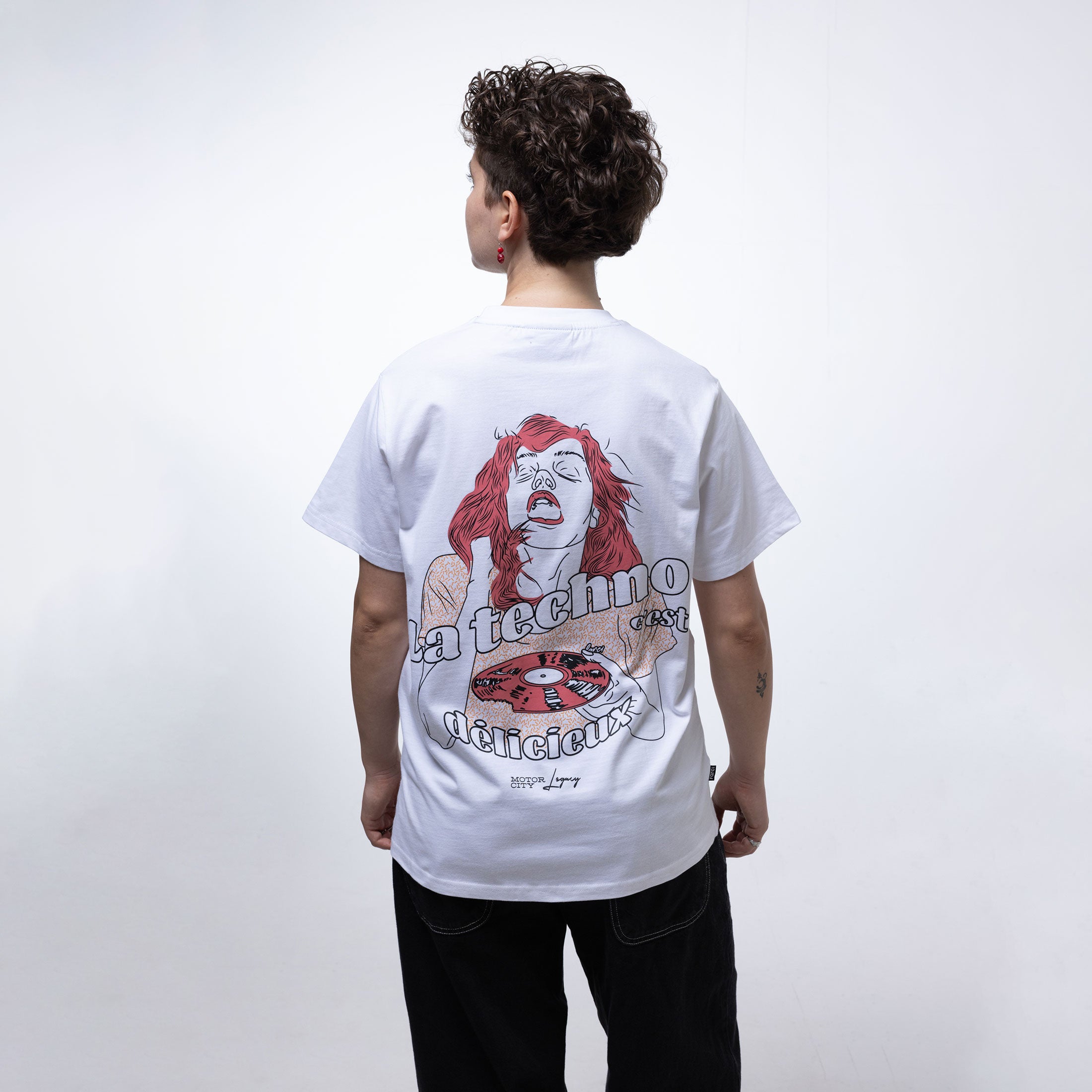 Farci - Deli Tee - White