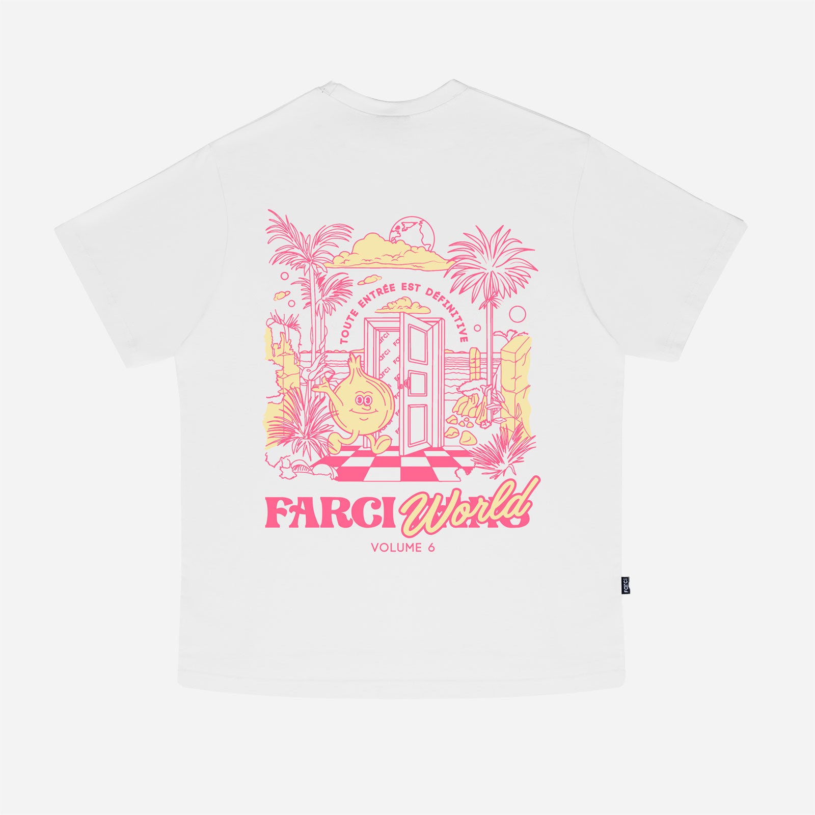Farci - Gang 6 Tee - White