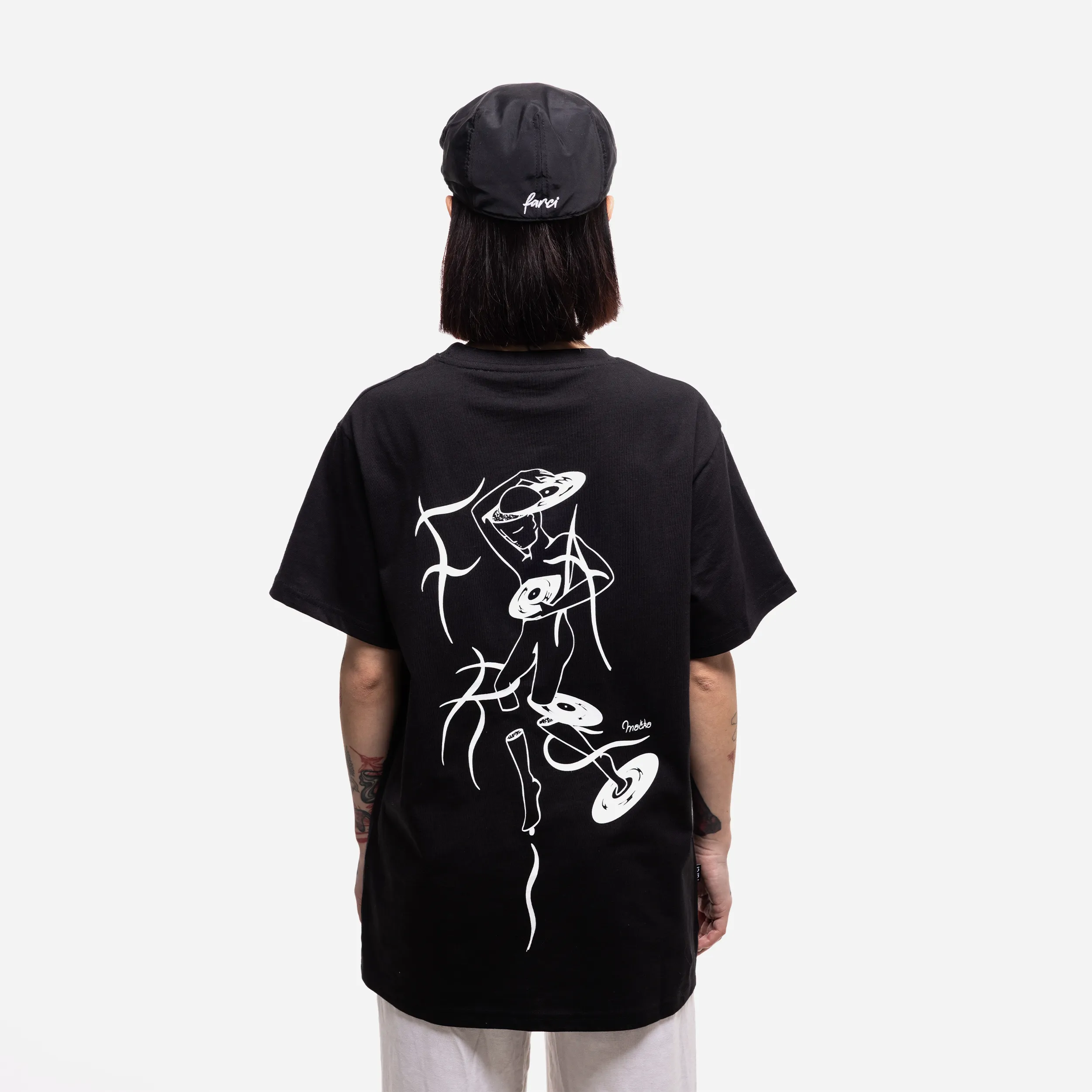 T-shirt Farci x Léna Macka - Lena Tee Black (Capsule Artiste)