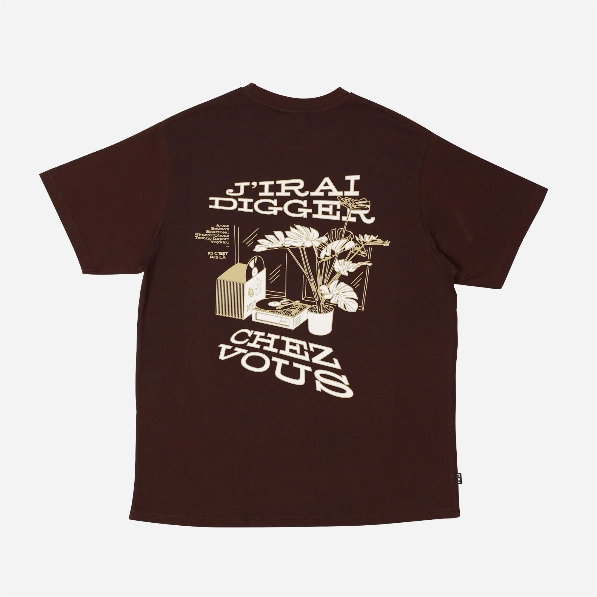 FARCI - DIGGER TEE - Ganache