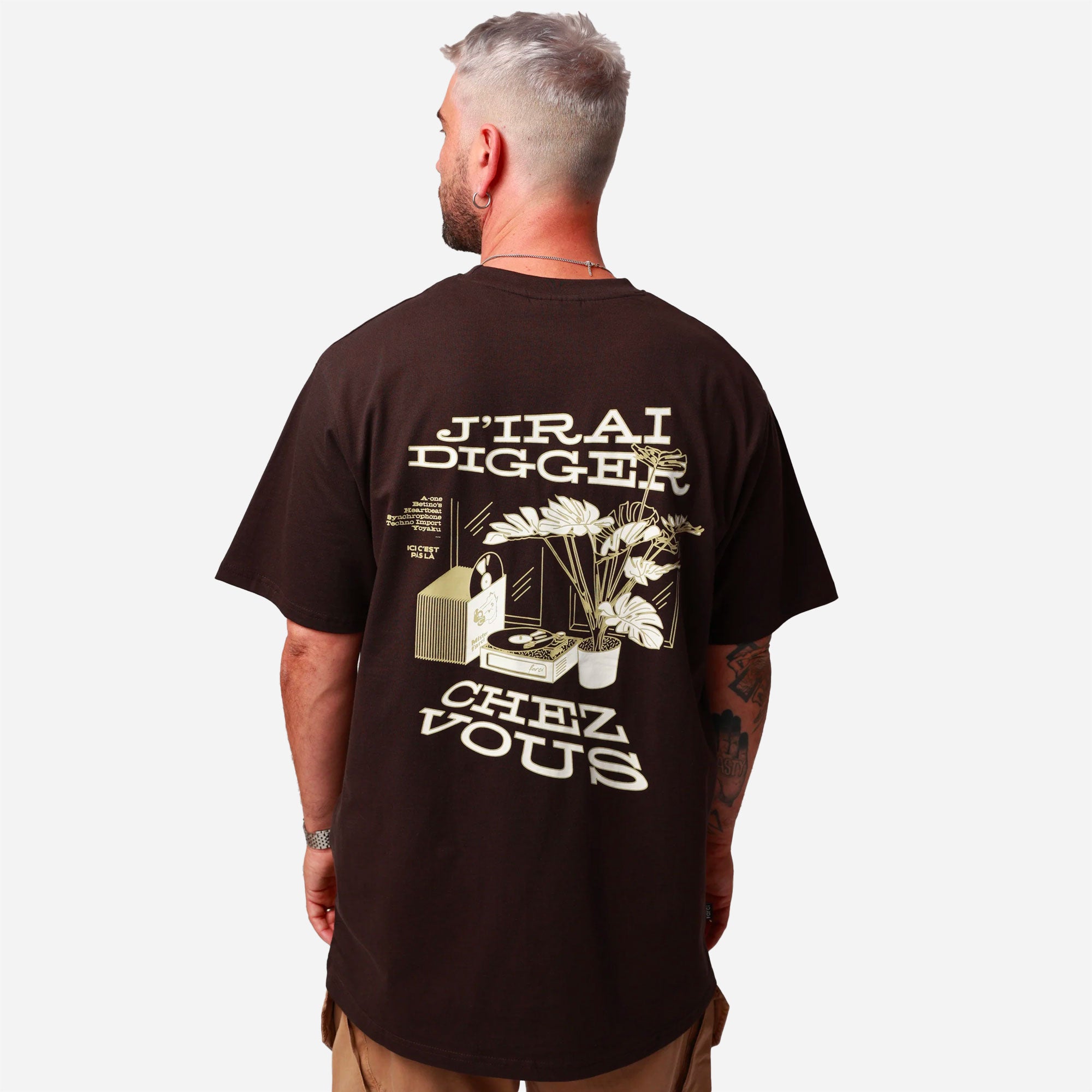 FARCI - DIGGER TEE - Ganache