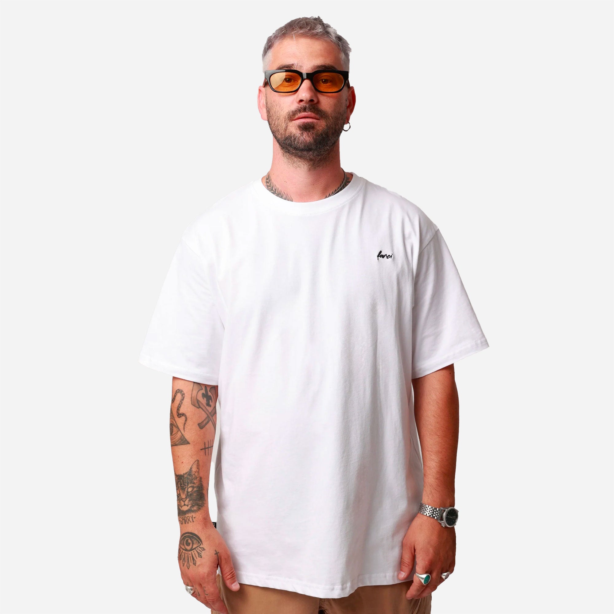FARCI - GANG 5 TEE - White