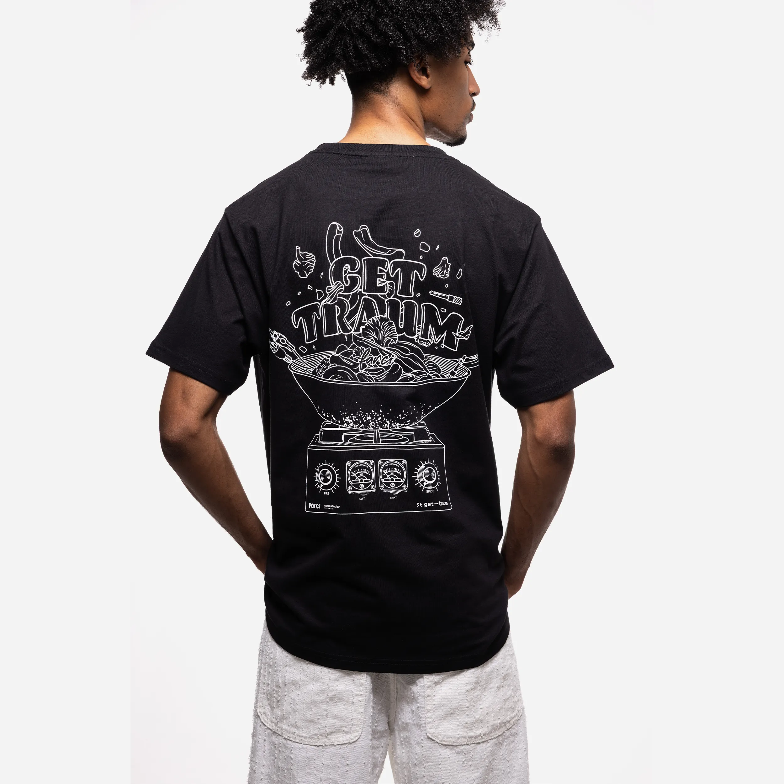 T-shirt Farci x Traumer - Traum Tee Black (Get Traum)