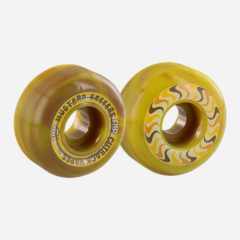 Flip Skateboards - Vape Cutback Wheels - Mustard Grassers