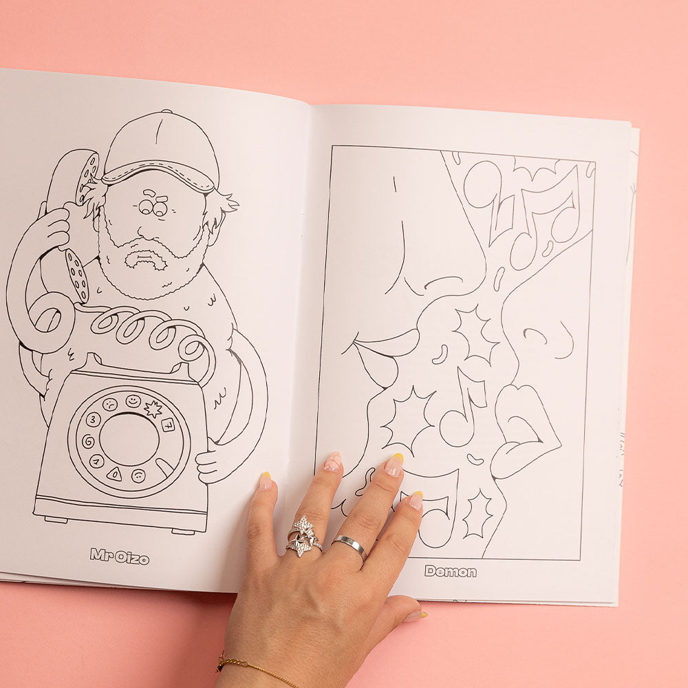 Music Soinds Better With Us - French Touch Coloriage