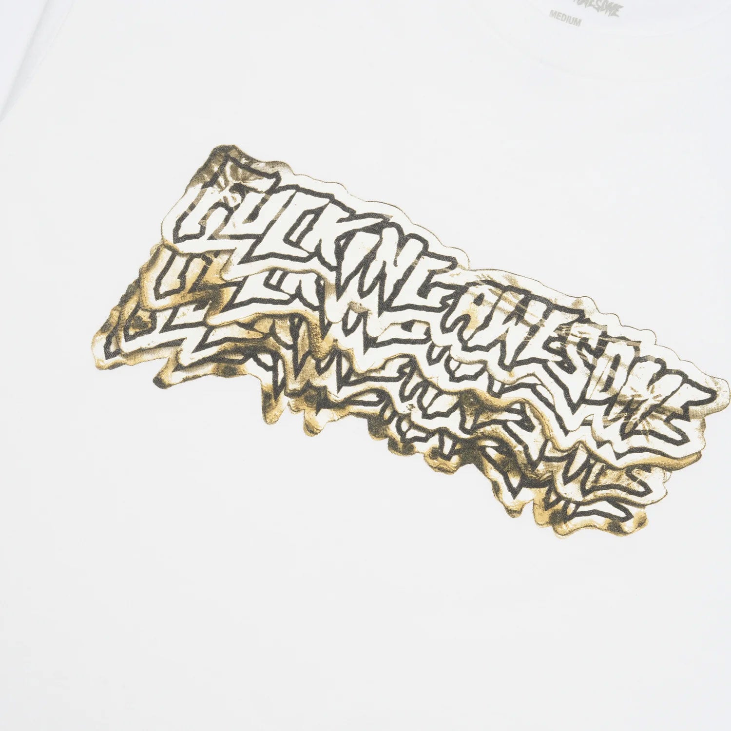 Fucking Awesome - Burnt Stamp Tee - White