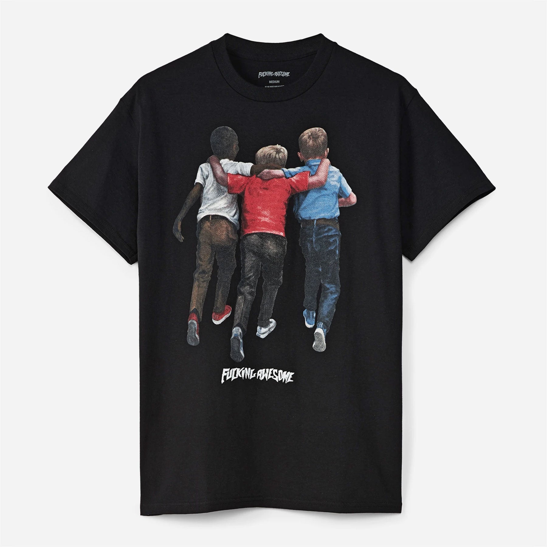 Fucking Awesome - Kids Are Alright Tee - Black