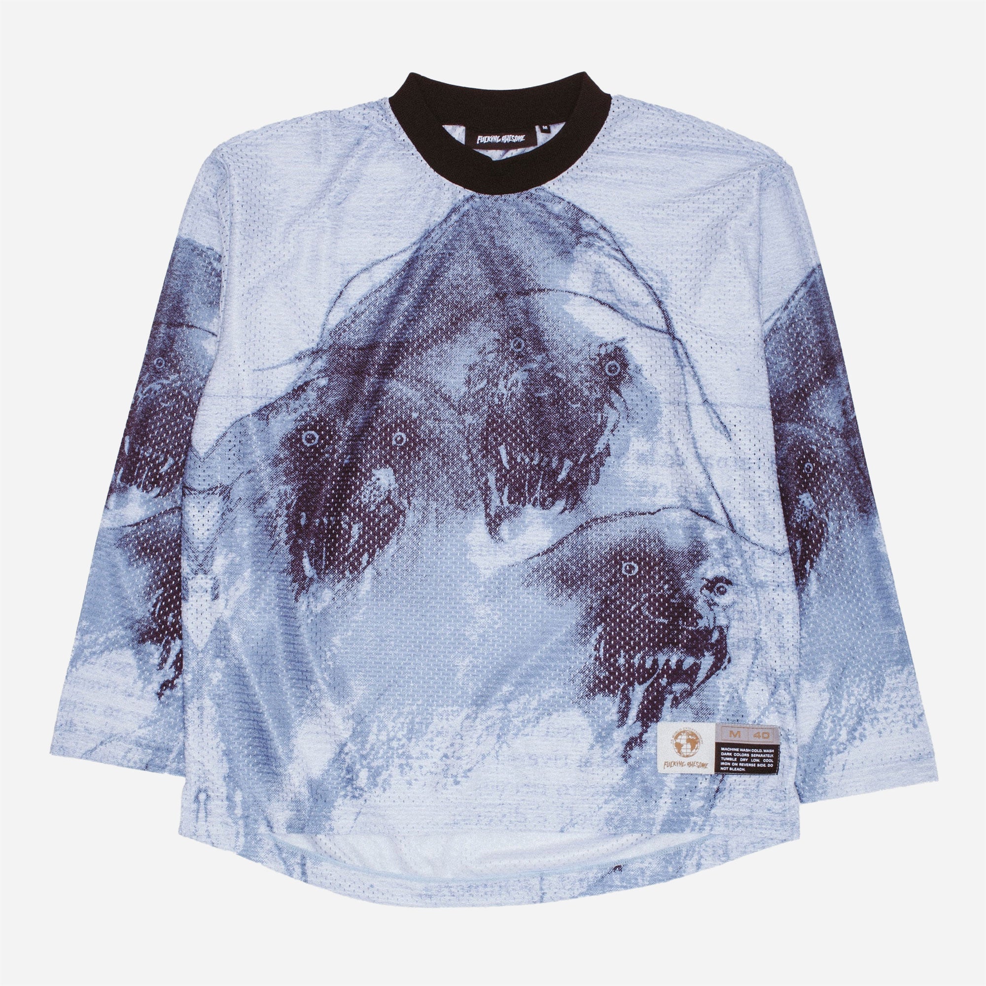 Fucking Awesome - Cerberus Moto Jersey - Purple / Brown