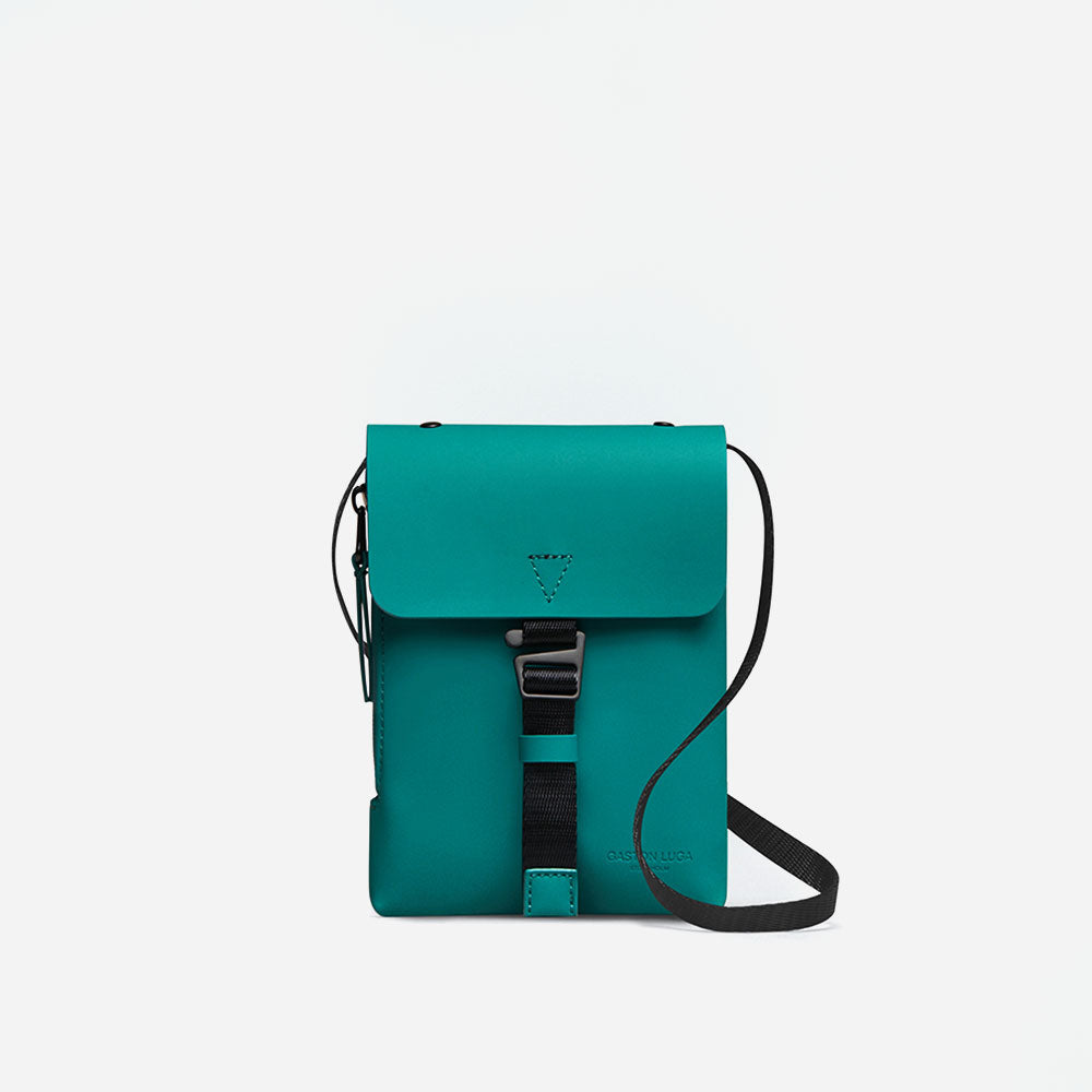 Gaston Luga - Spläsh Mini Crossbody Bag - Petrol