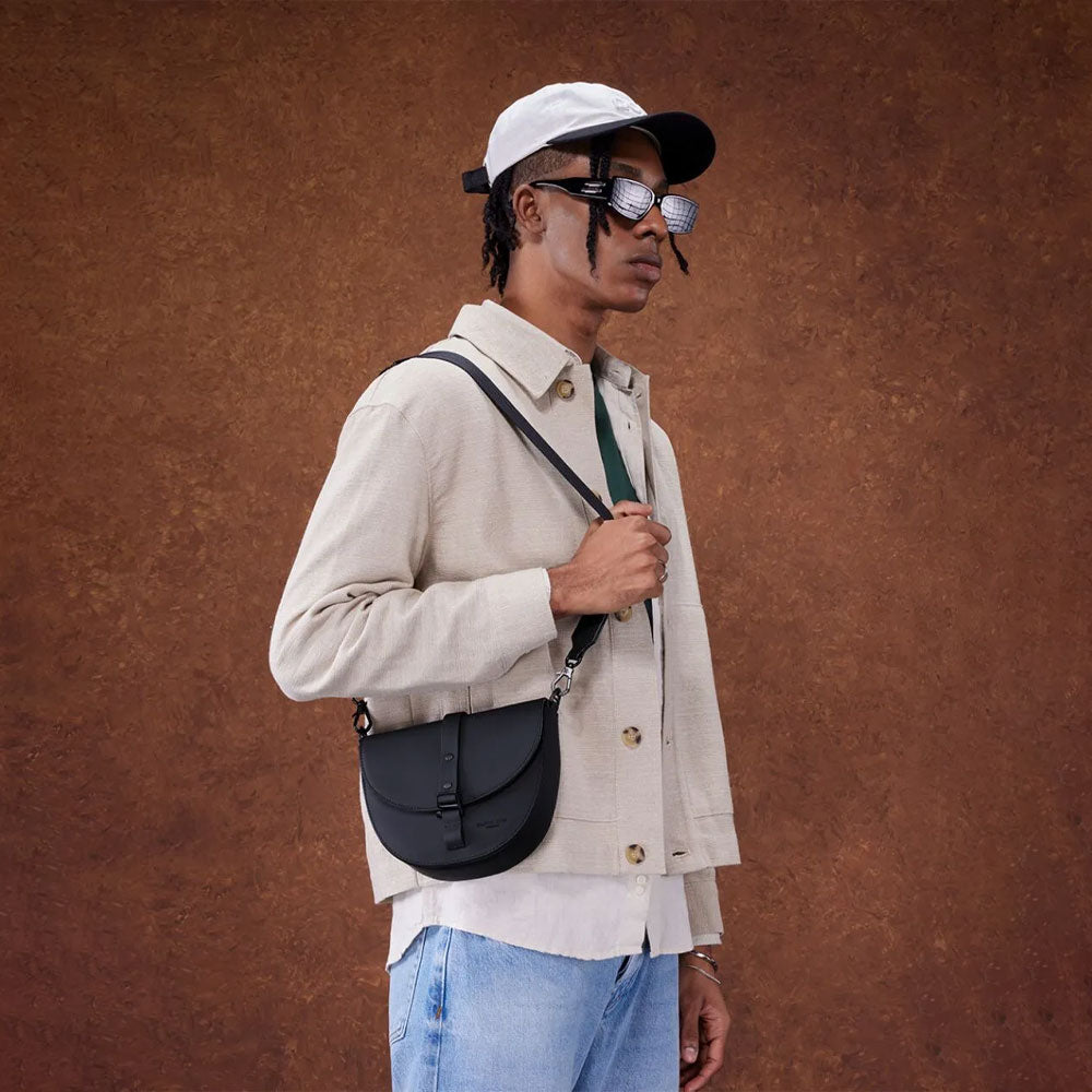 Gaston Luga - Spläsh Moon Crossbody - Black