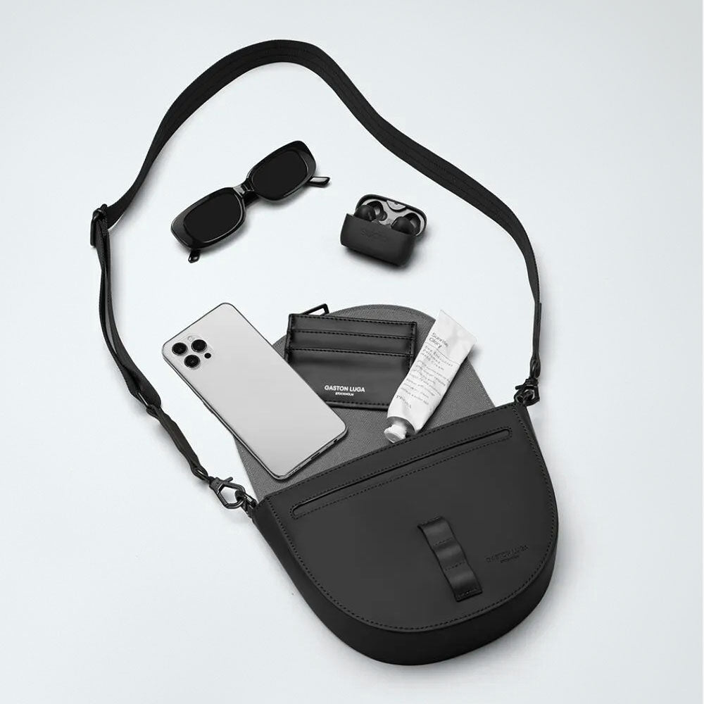 Gaston Luga - Spläsh Moon Crossbody - Black