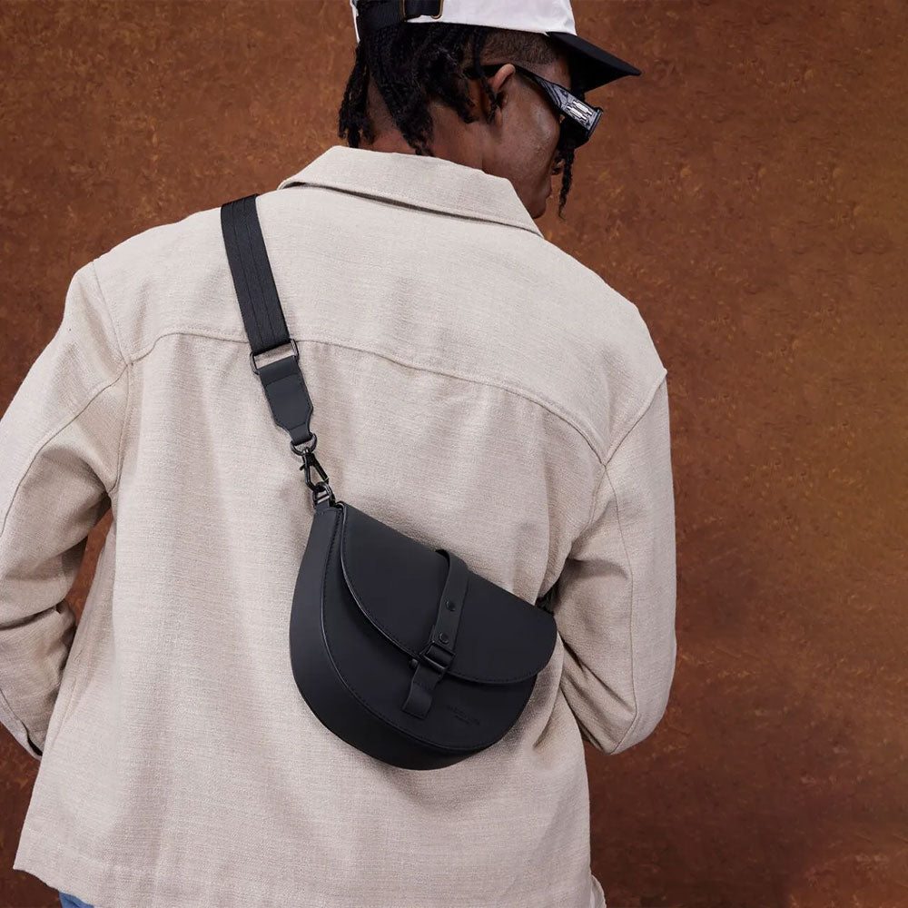 Gaston Luga - Spläsh Moon Crossbody - Black