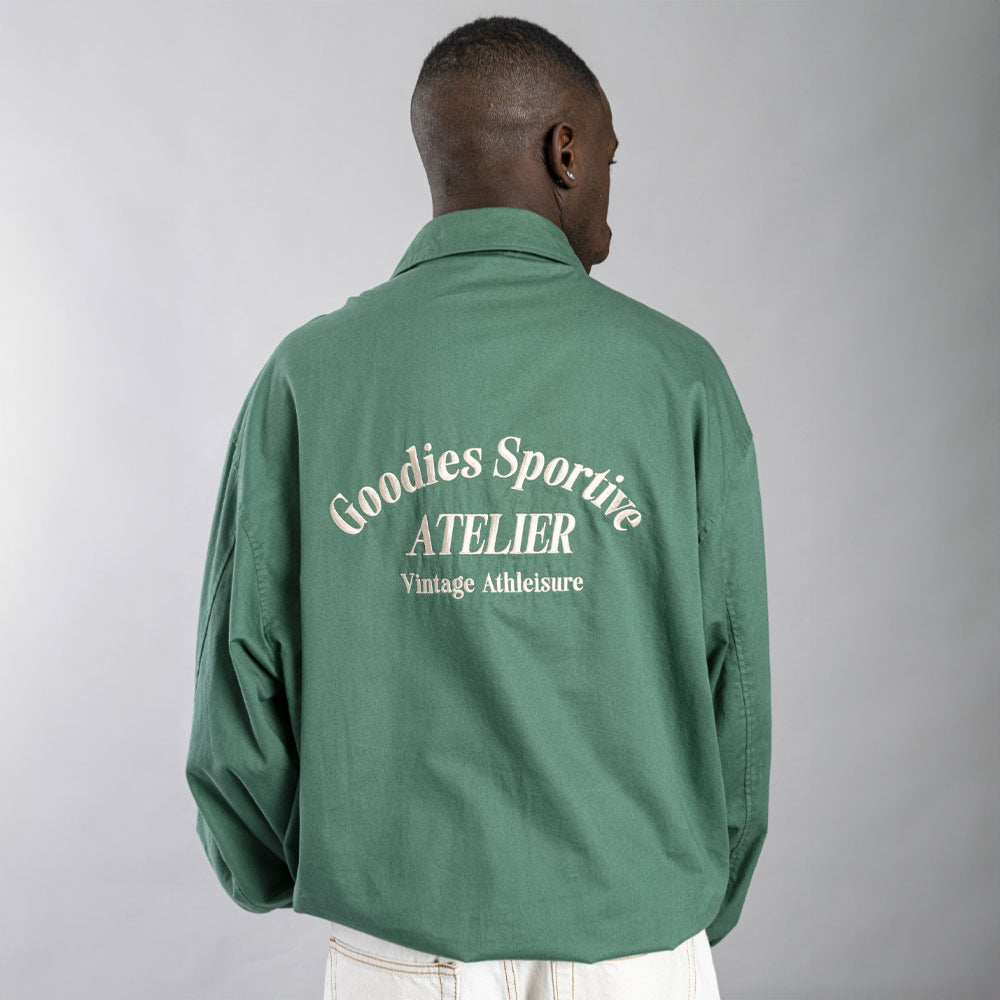 Goodies Sportive - Retro Jacket - Green