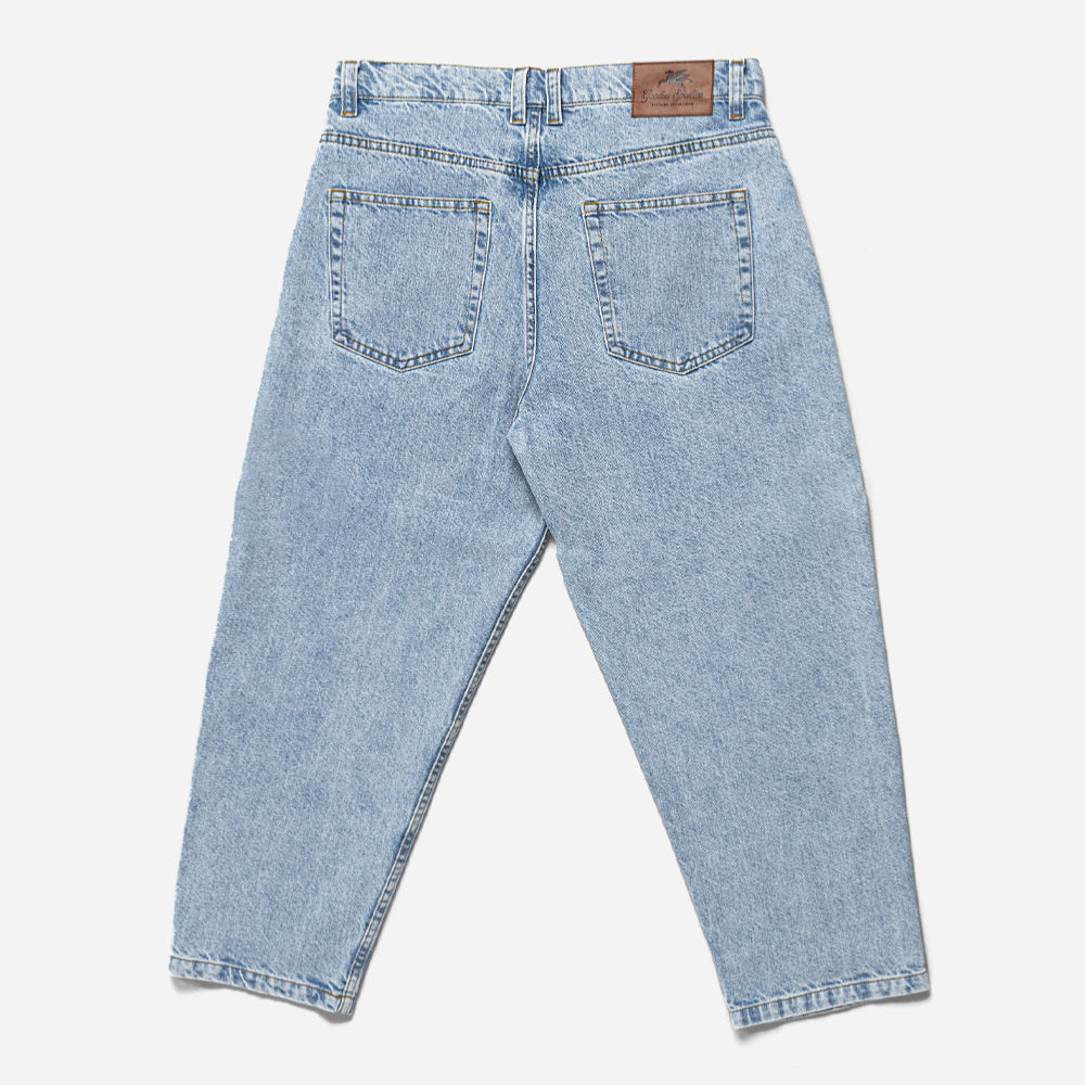 GOODIES SPORTIVE - RELAXED CROP PANT - Blue