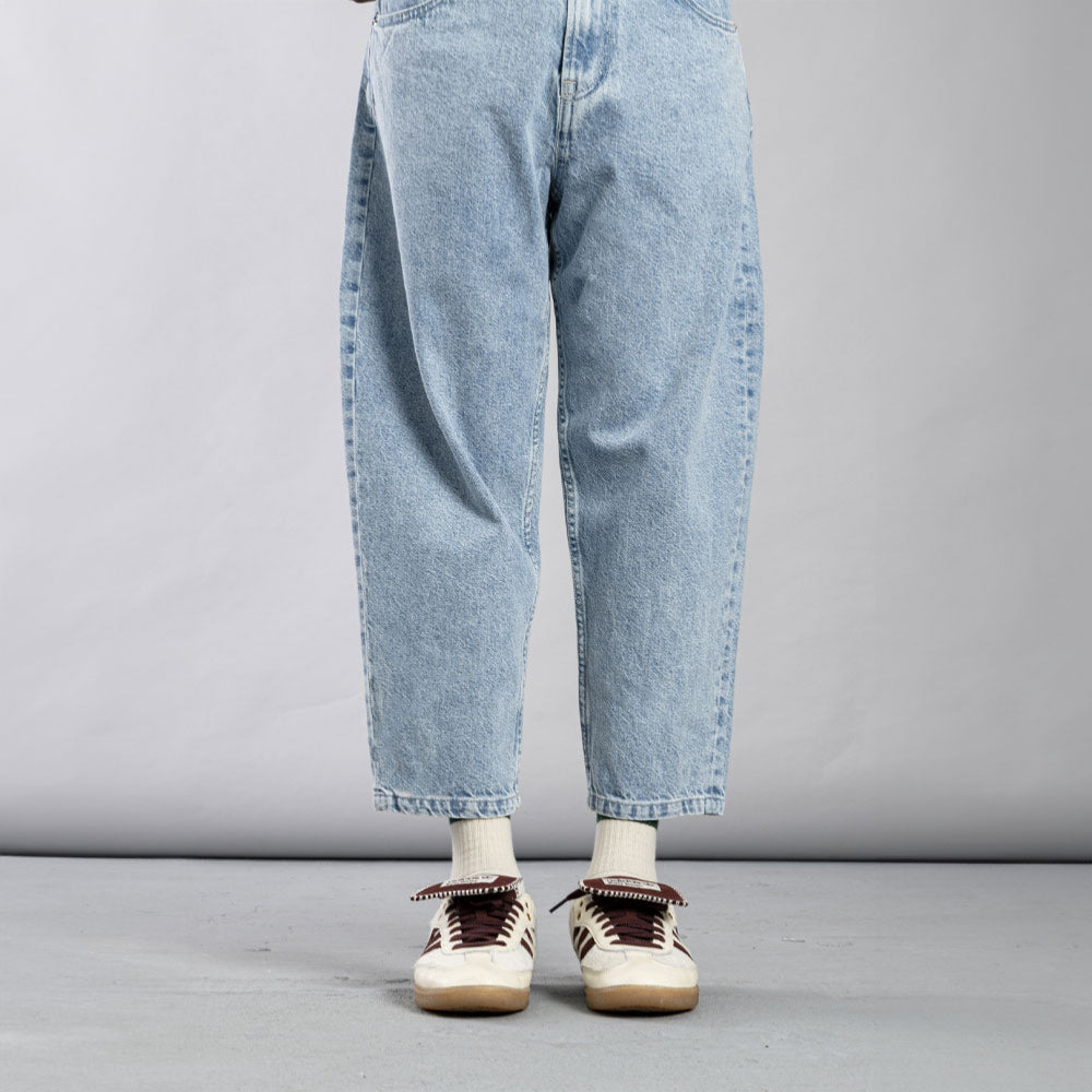 GOODIES SPORTIVE - RELAXED CROP PANT - Blue
