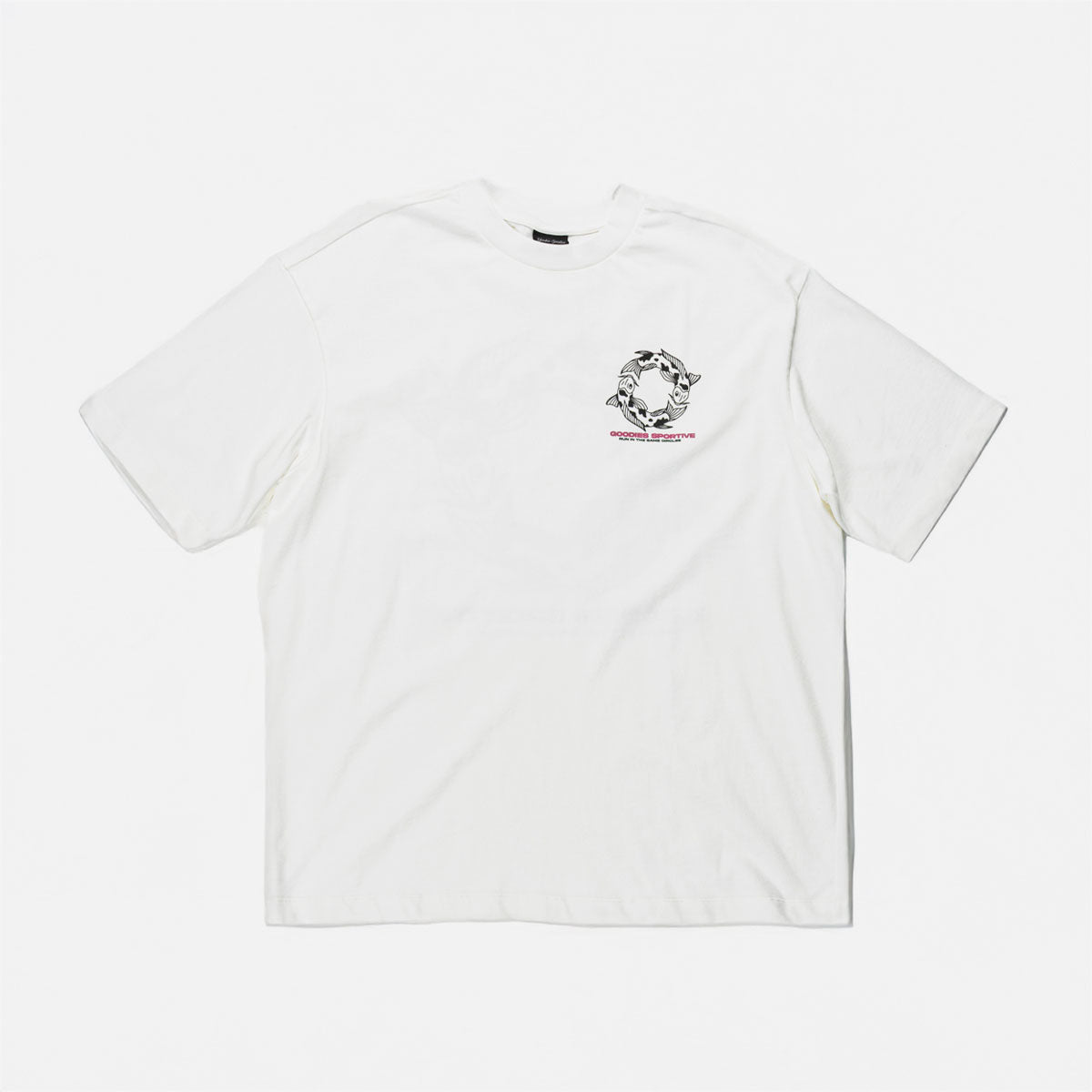 Goodies Sportive - Carp Tee - White