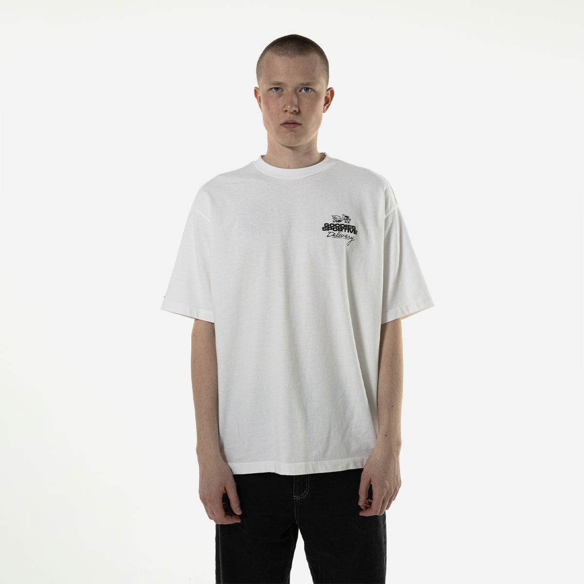 Goodies Sportive - Delivery Tee - White
