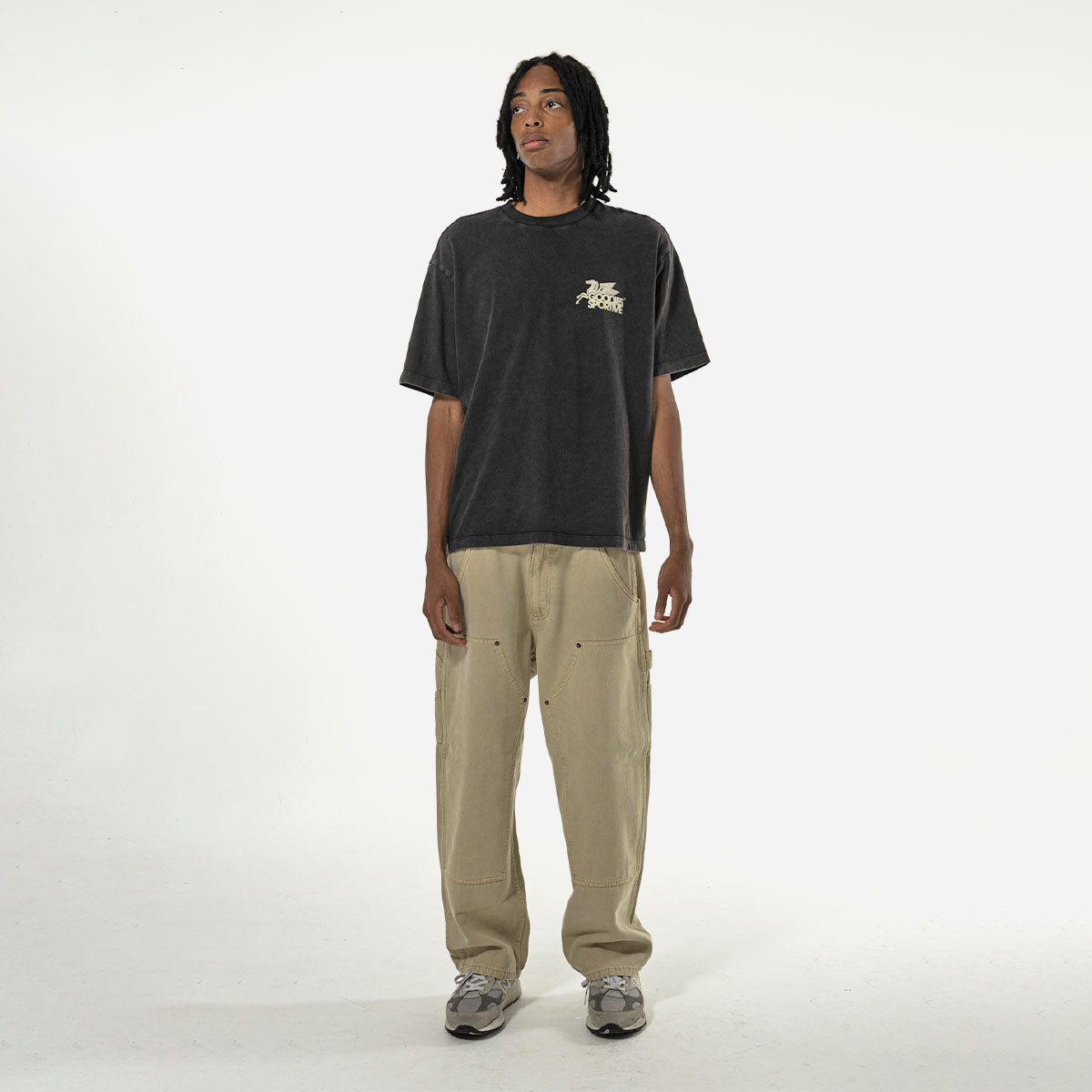 Goodies Sportive - Dusty Premium Pegasus Tee - Black