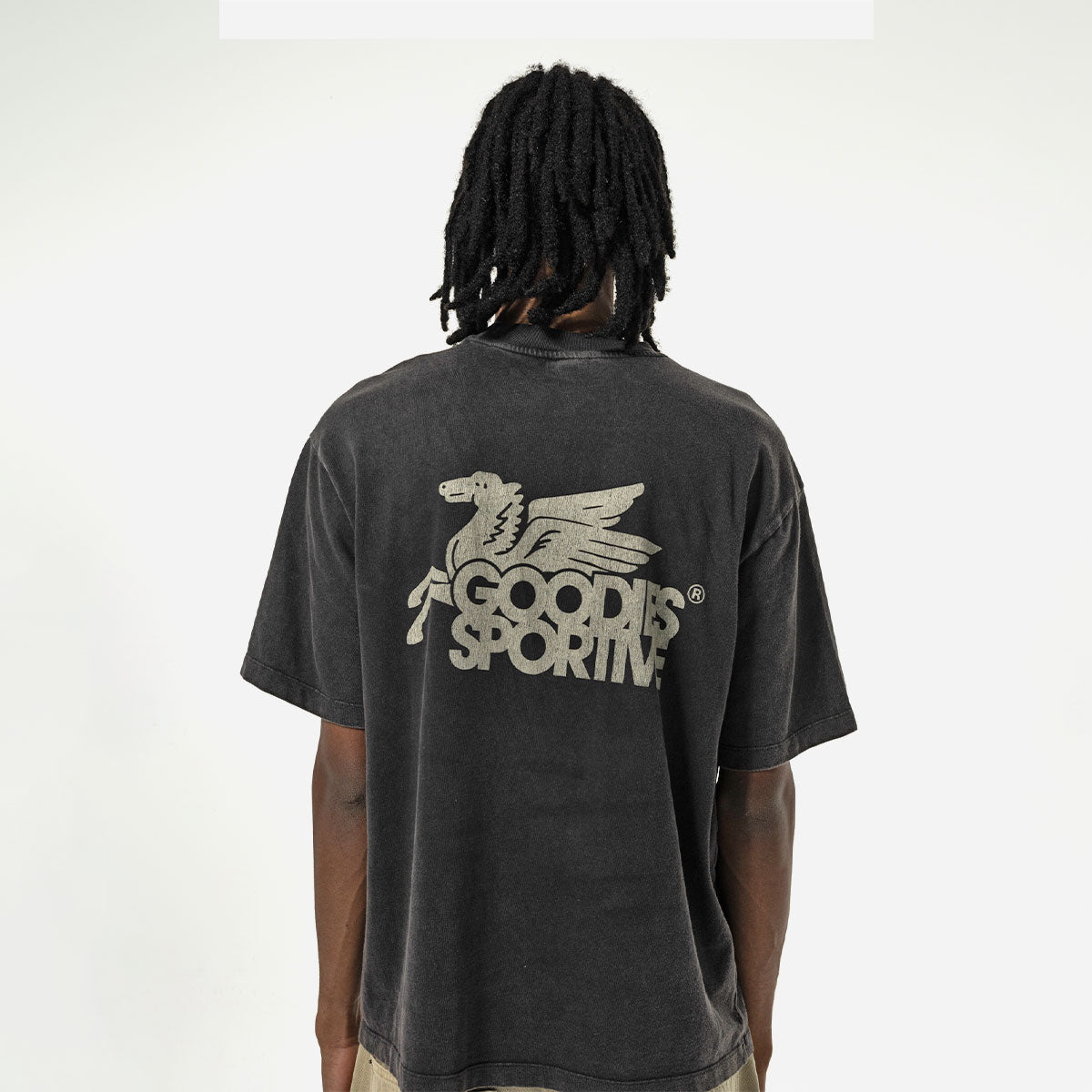 Goodies Sportive - Dusty Premium Pegasus Tee - Black