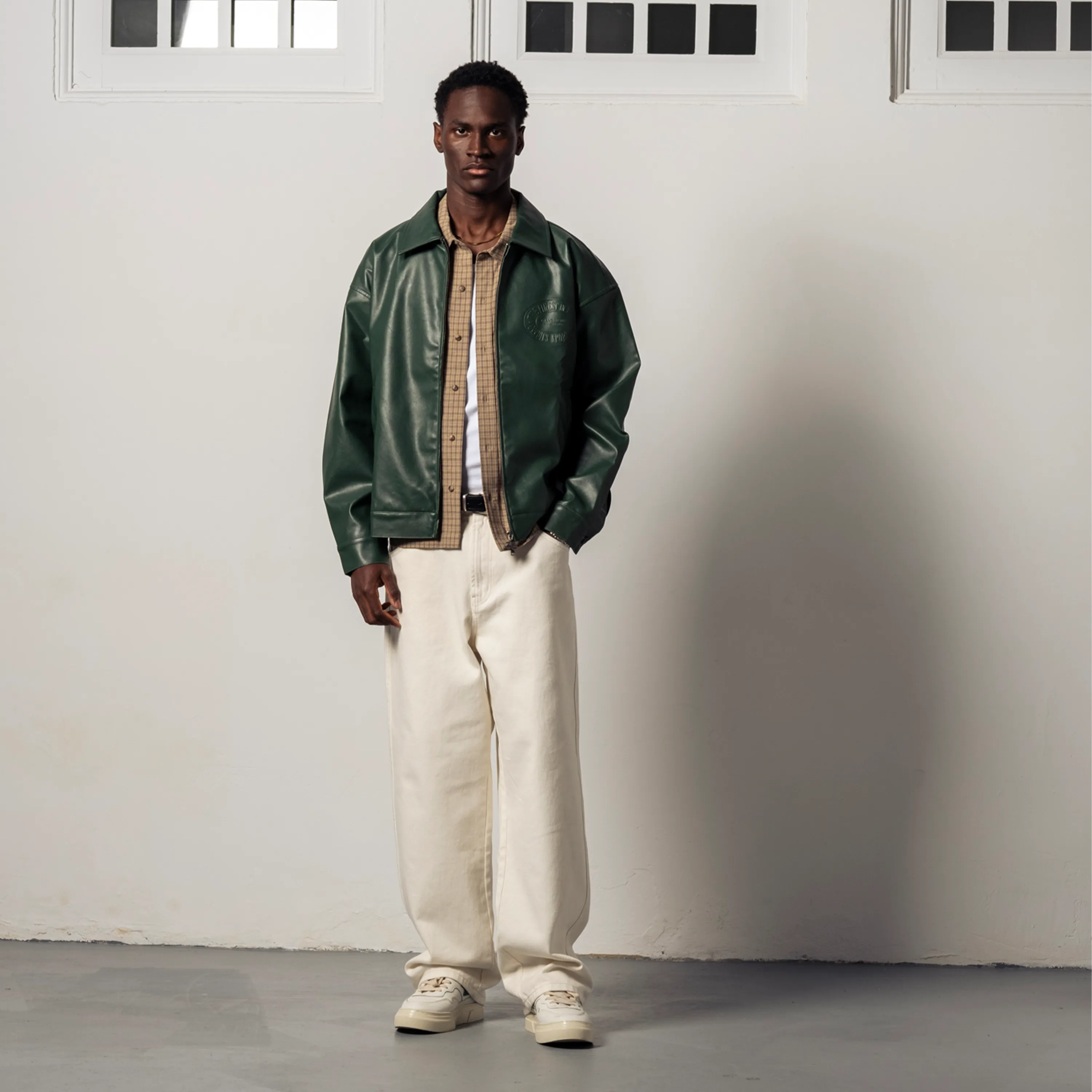 Veste Goodies Sportive - Jasper Eco-Leather Green