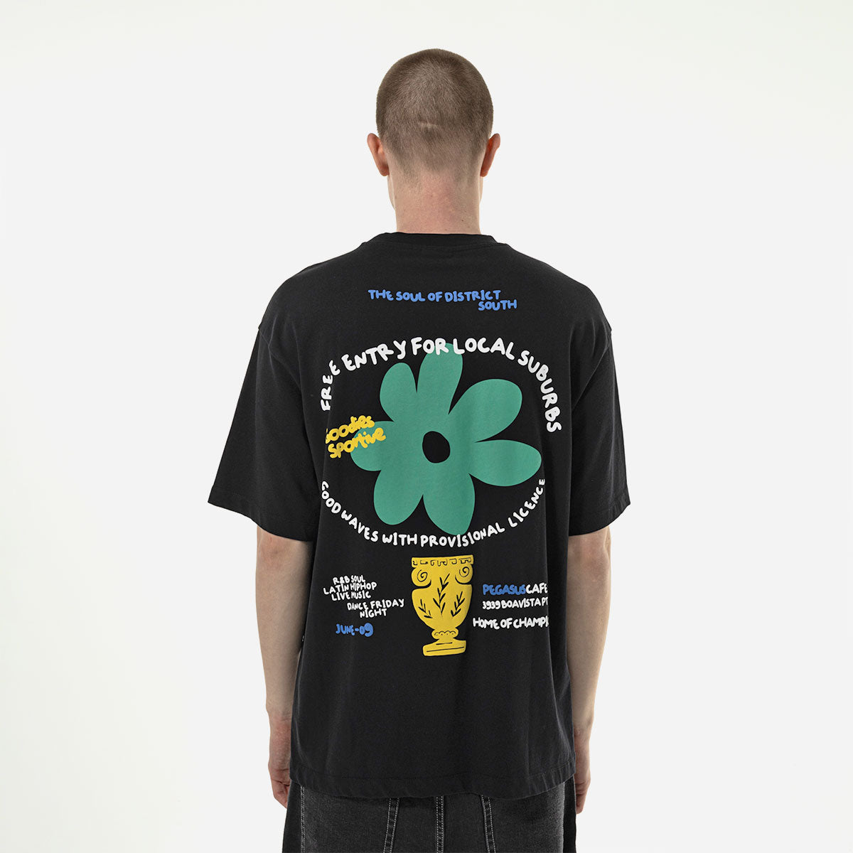 Goodies Sportive - Local Suburbs Tee - Black