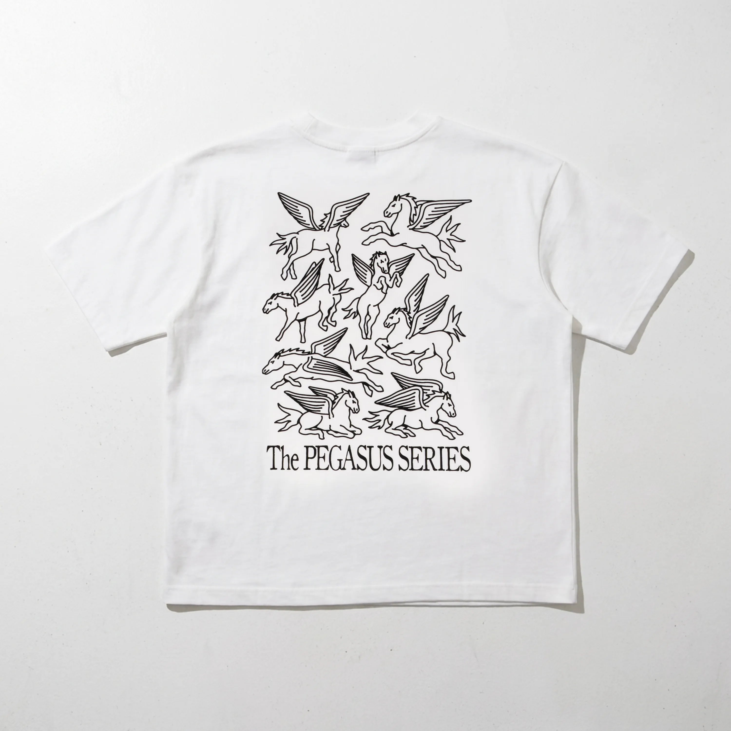 Goodies Sportive - Multi Pegasus Tee White