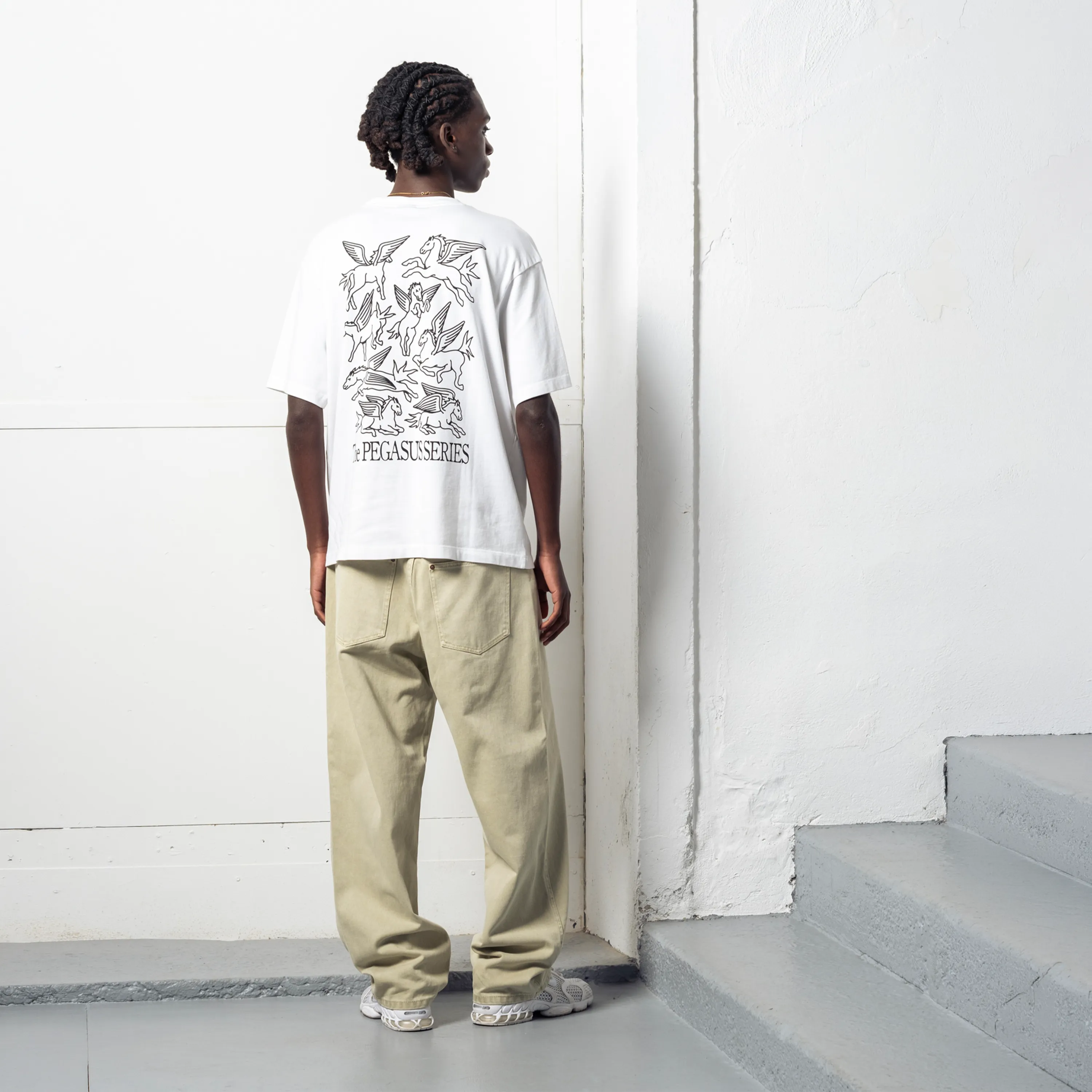 Goodies Sportive - Multi Pegasus Tee White