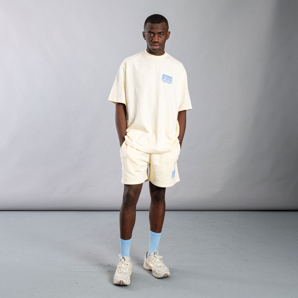 GOODIES SPORTIVE - NYSPORTS 90S TEE - Butter