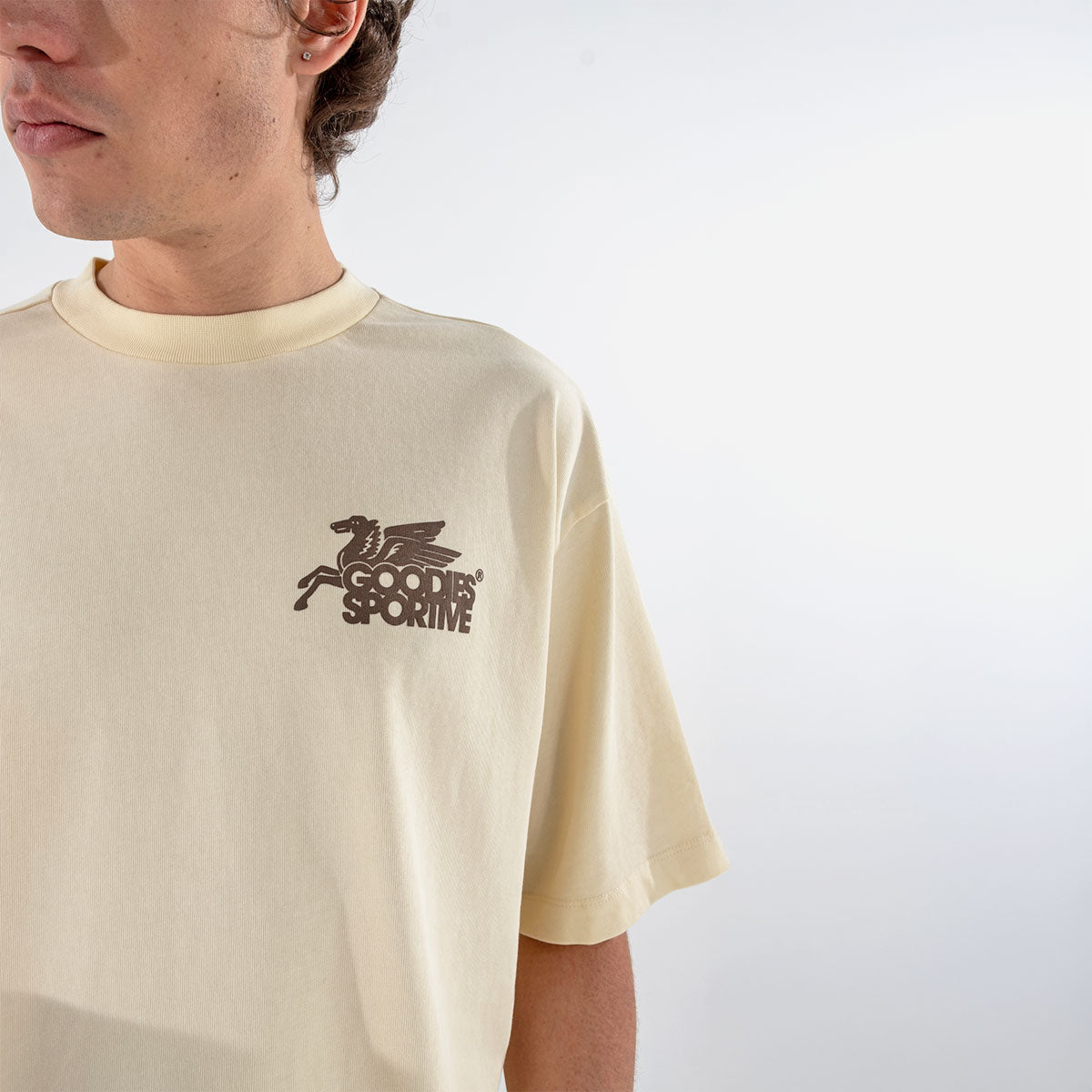 Goodies Sportive - New Pegasus Tee - Butter