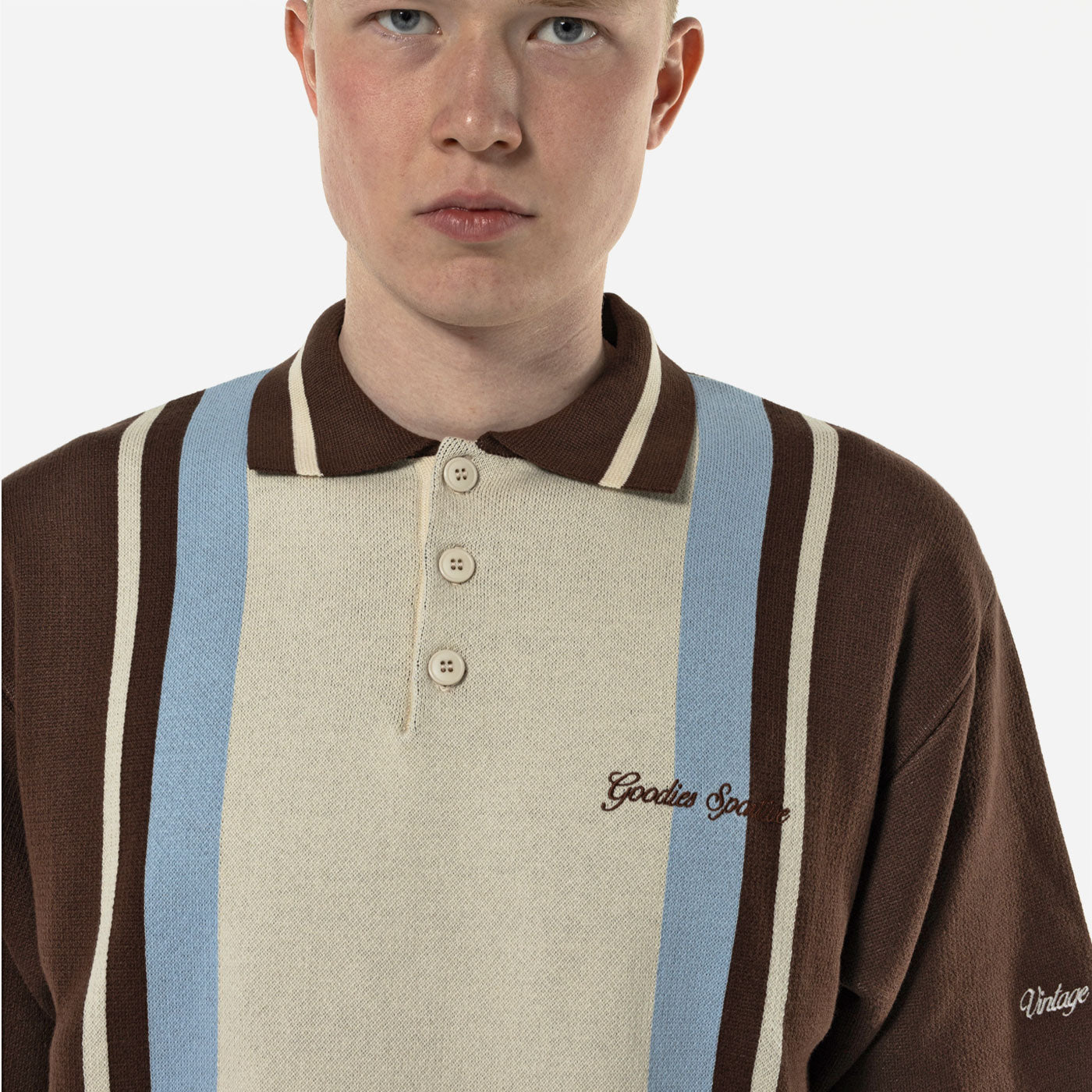 Goodies Sportive - Niagara Polo - Choco / Blue / Ecru