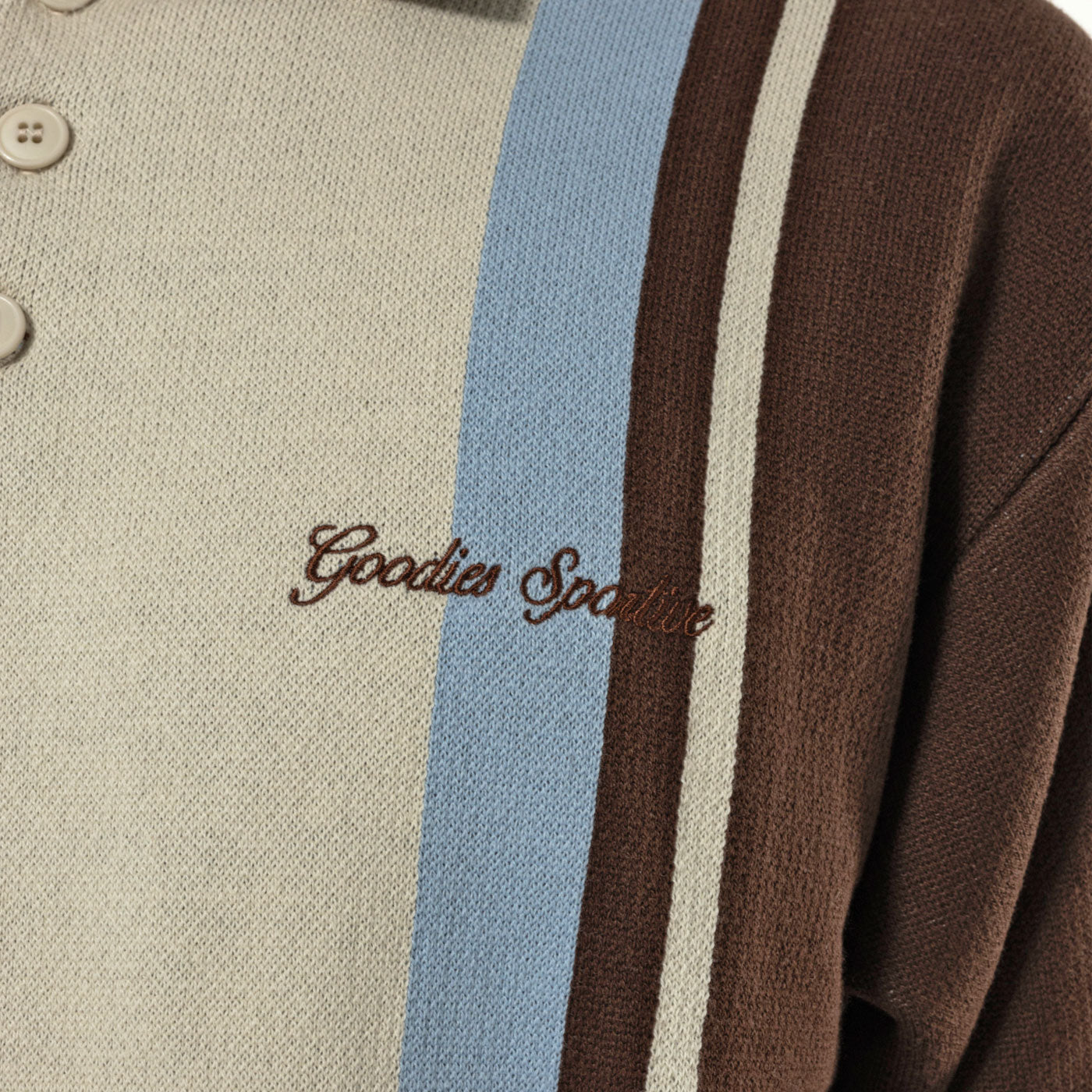 Goodies Sportive - Niagara Polo - Choco / Blue / Ecru