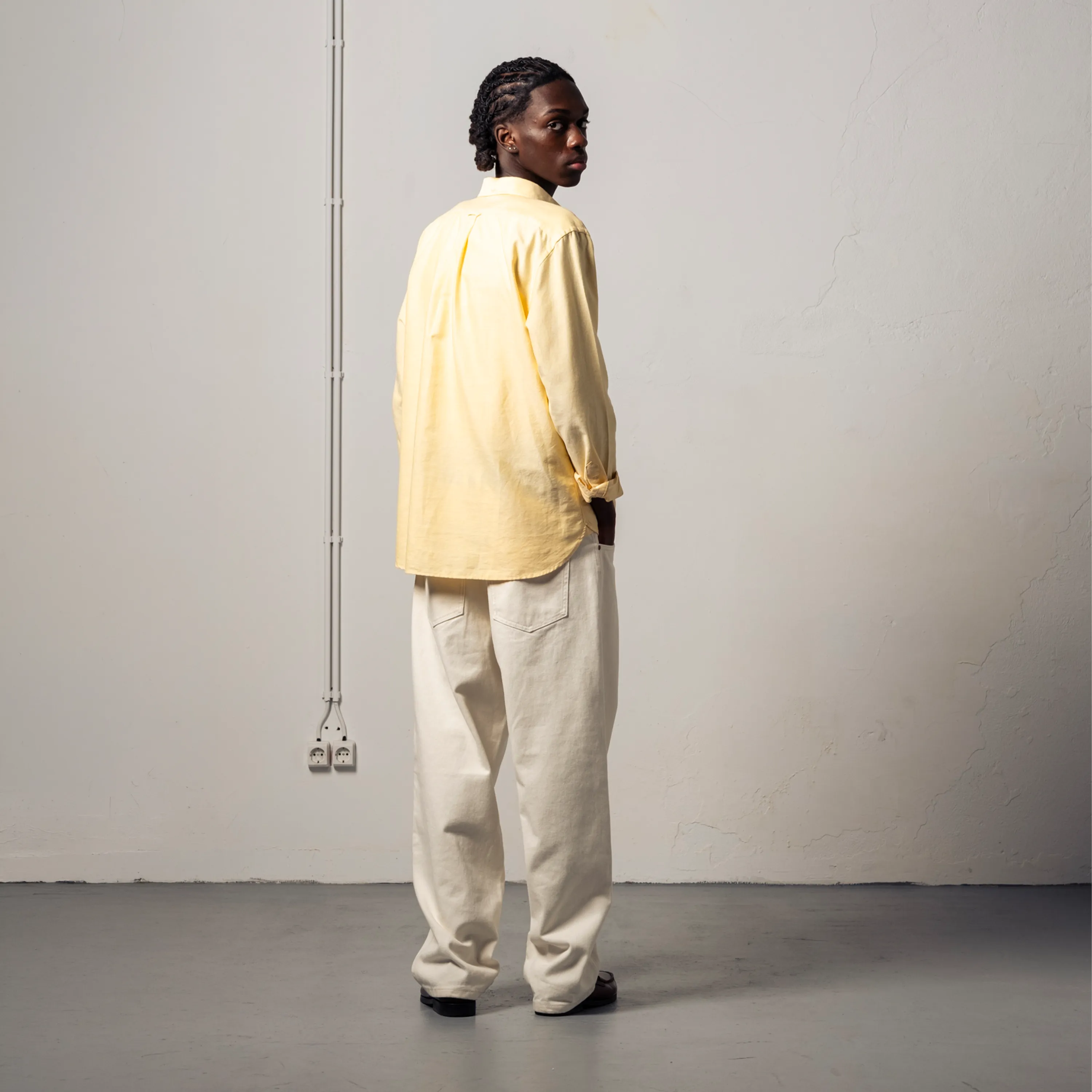 Chemise Goodies Sportive - Pale Oxford Yellow