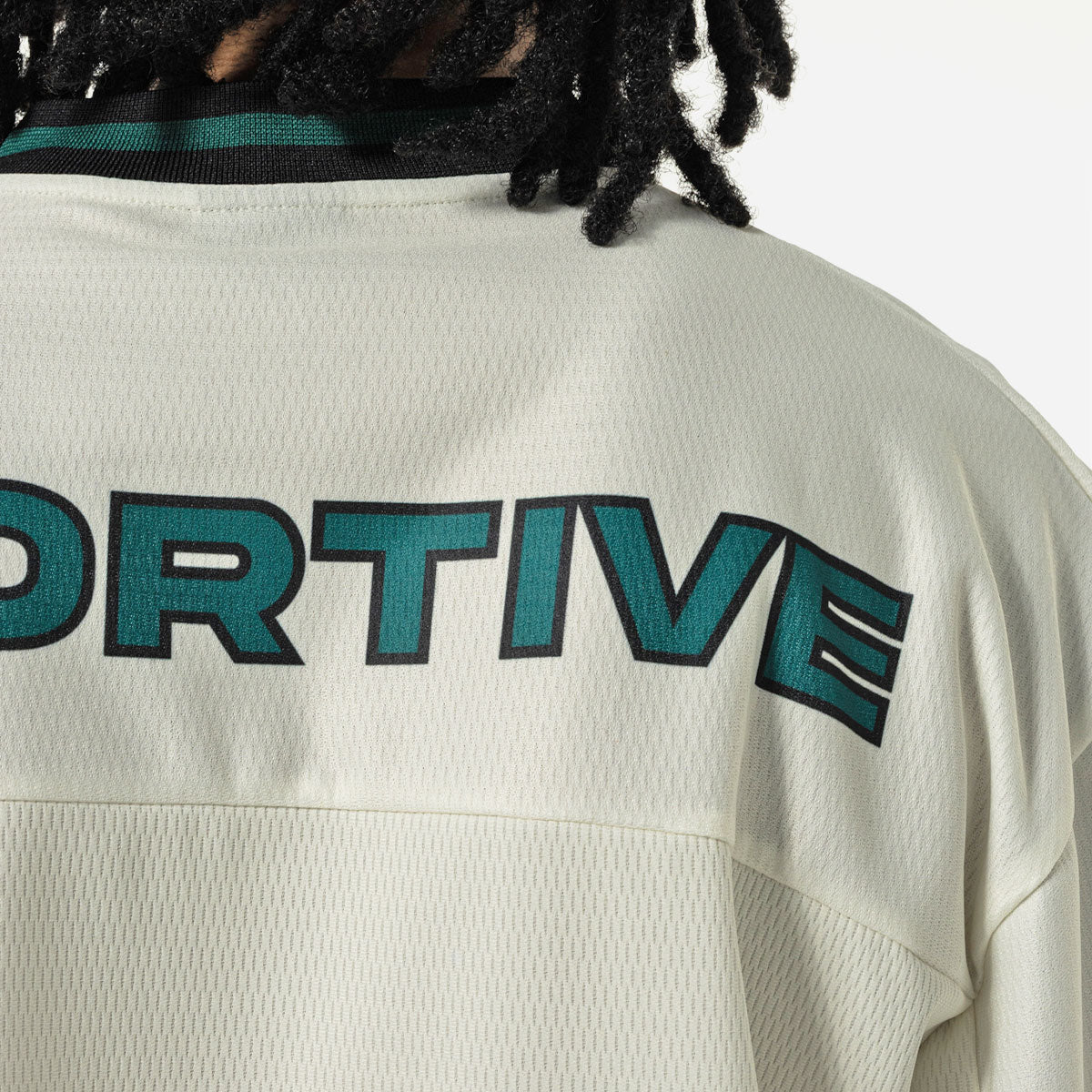 Goodies Sportive - Pegasus Boxy Sportswear - Ecru / Green