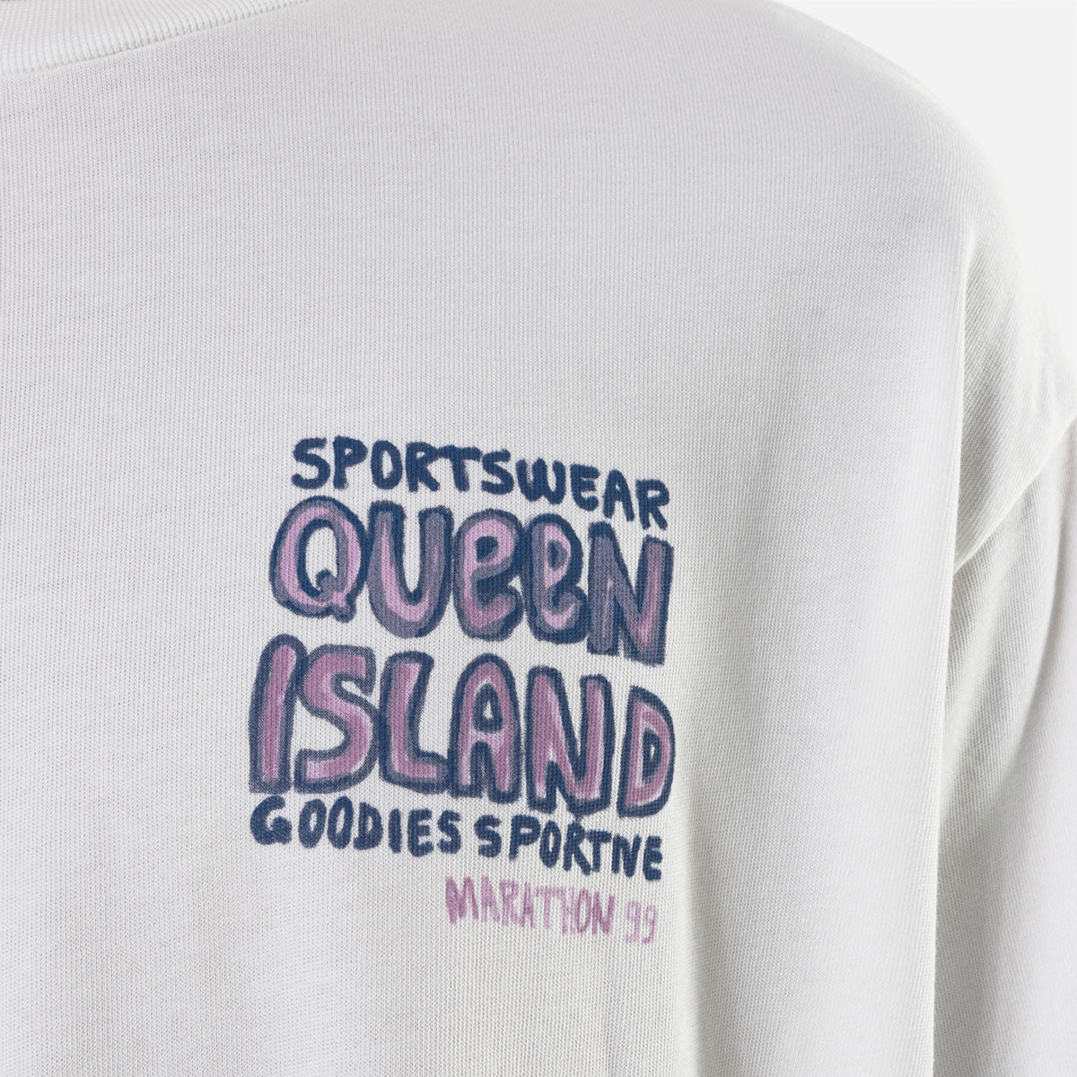 Goodies Sportive - Queen Island Tee - White