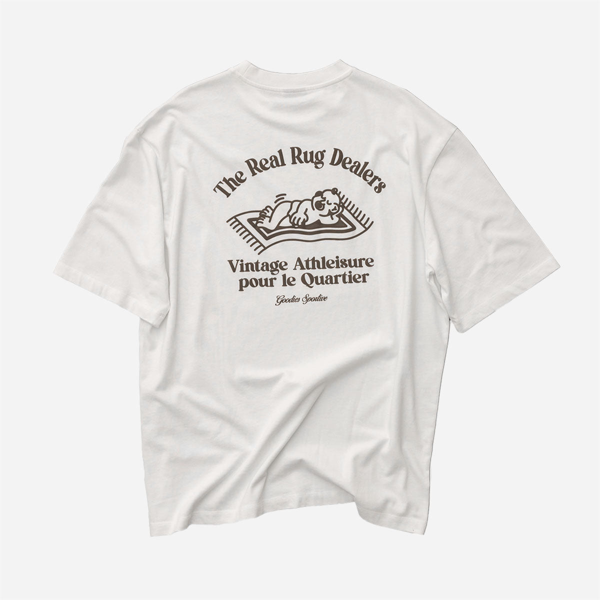 Goodies Sportive - Rug Dealer Tee - White