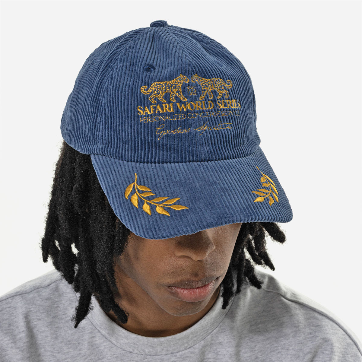 Goodies Sportive - Safari Cap - Blue / Gold