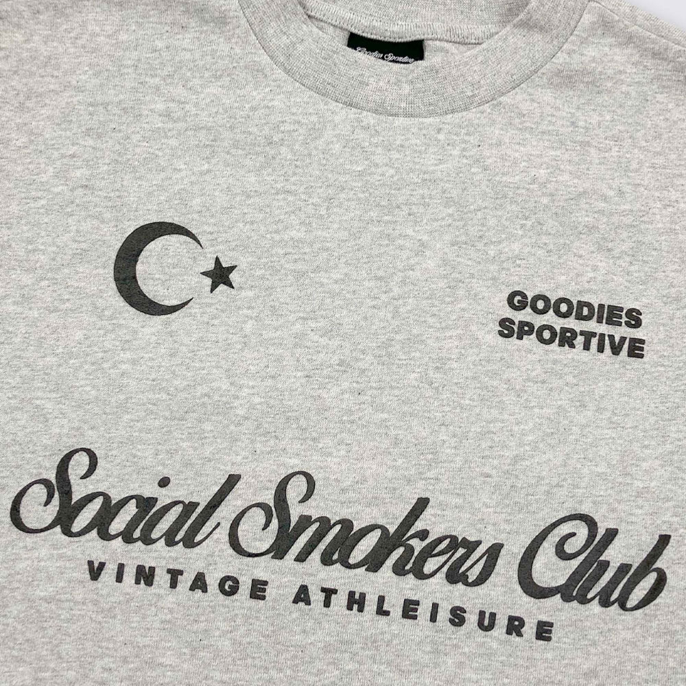 GOODIES SPORTIVE - SMOKERS LS TEE - Grey